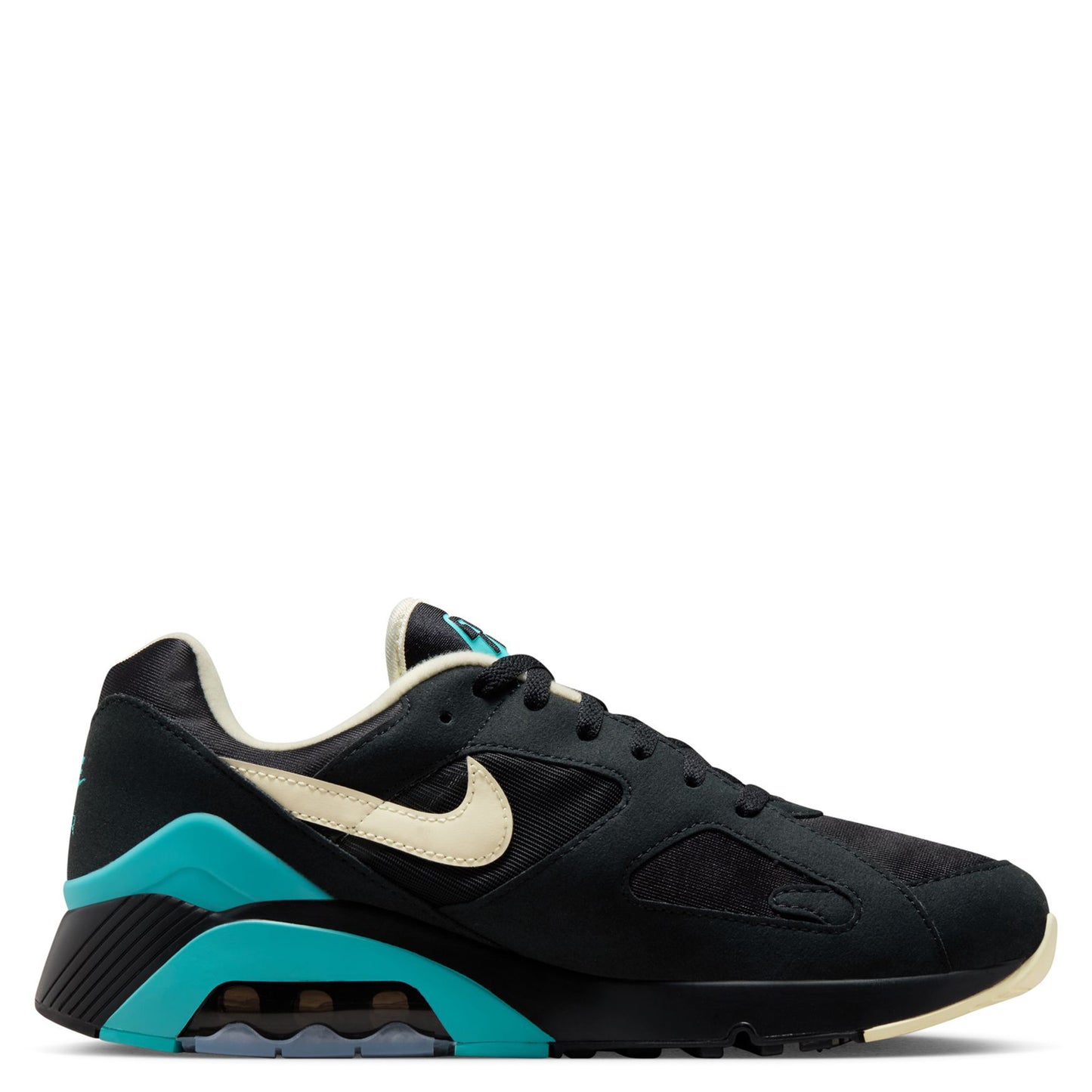 AIR 180 / 001:BLACK/ALABASTER-DUSTY CACTUS