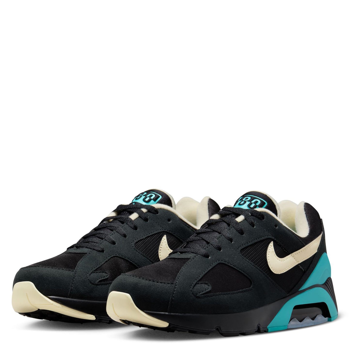 AIR 180 / 001:BLACK/ALABASTER-DUSTY CACTUS