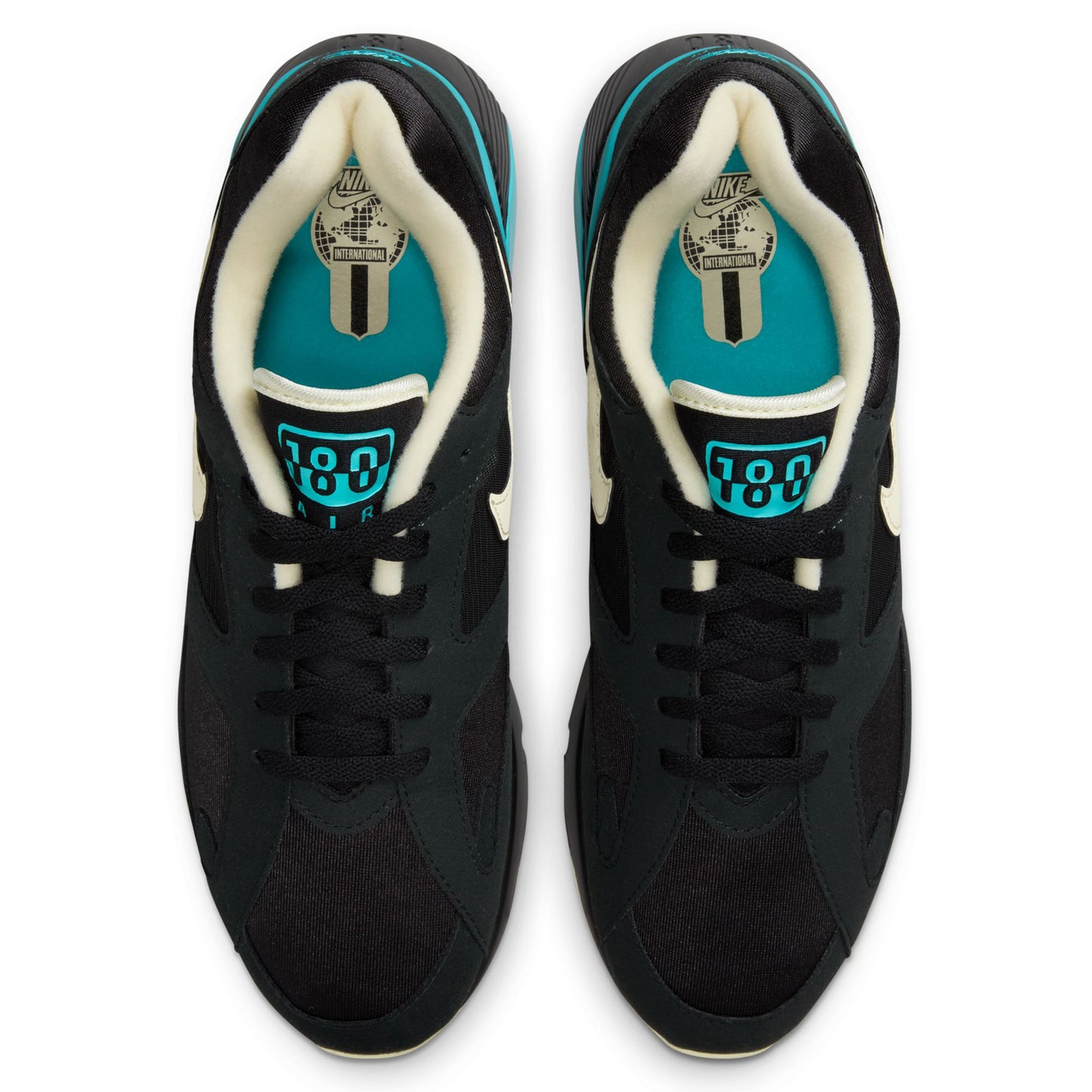 AIR 180 / 001:BLACK/ALABASTER-DUSTY CACTUS