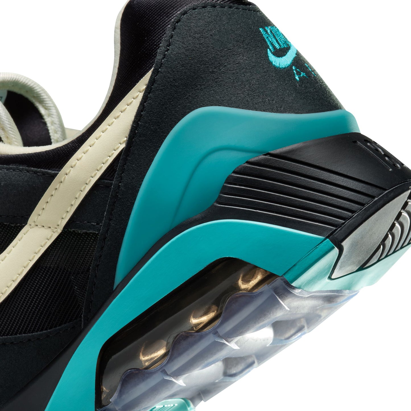 AIR 180 / 001:BLACK/ALABASTER-DUSTY CACTUS