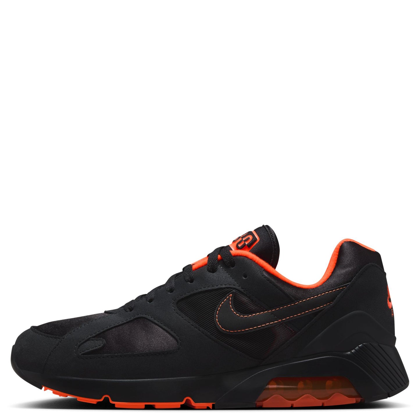 AIR 180 / 002:BLACK/BLACK-HYPER CRIMSON