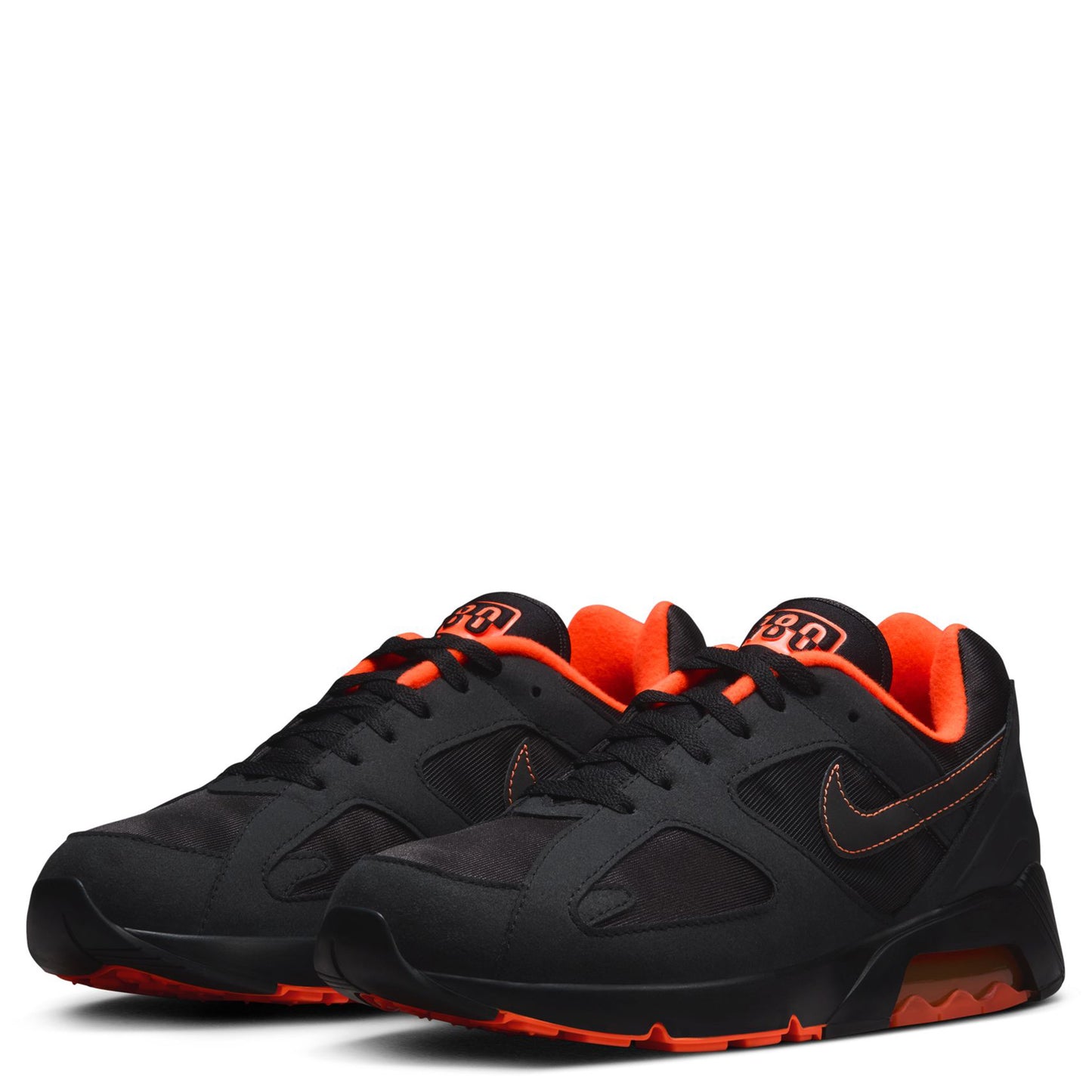 AIR 180 / 002:BLACK/BLACK-HYPER CRIMSON