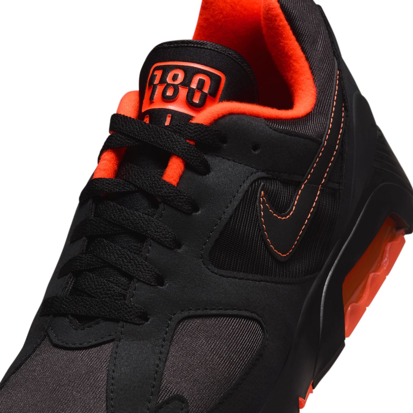 AIR 180 / 002:BLACK/BLACK-HYPER CRIMSON