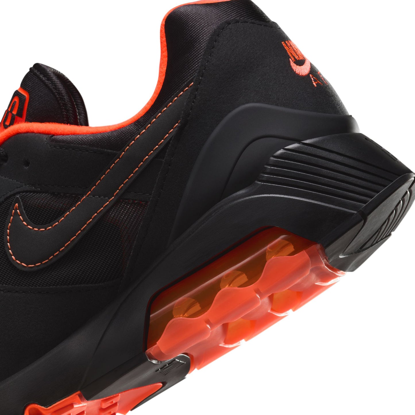 AIR 180 / 002:BLACK/BLACK-HYPER CRIMSON