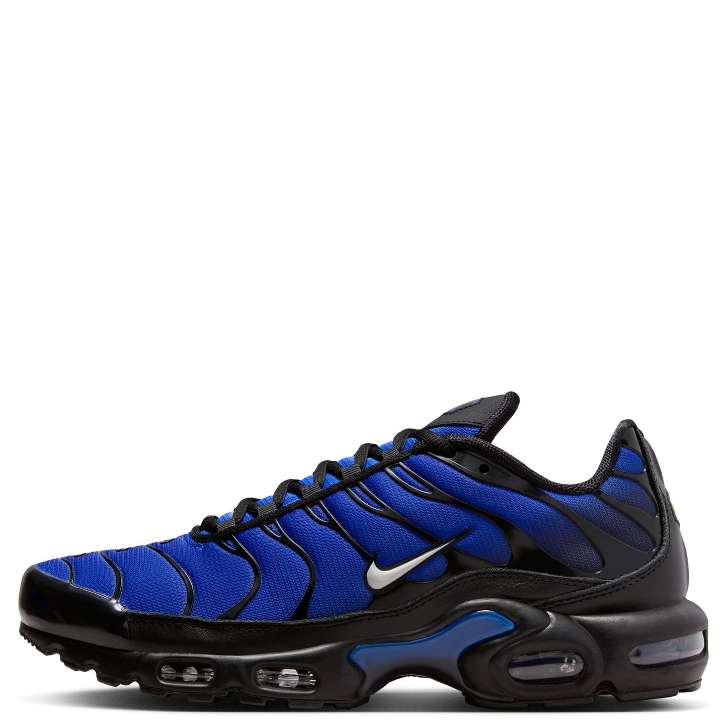 AIR MAX PLUS PRM / 001:BLACK/PHANTOM-RACER BLUE