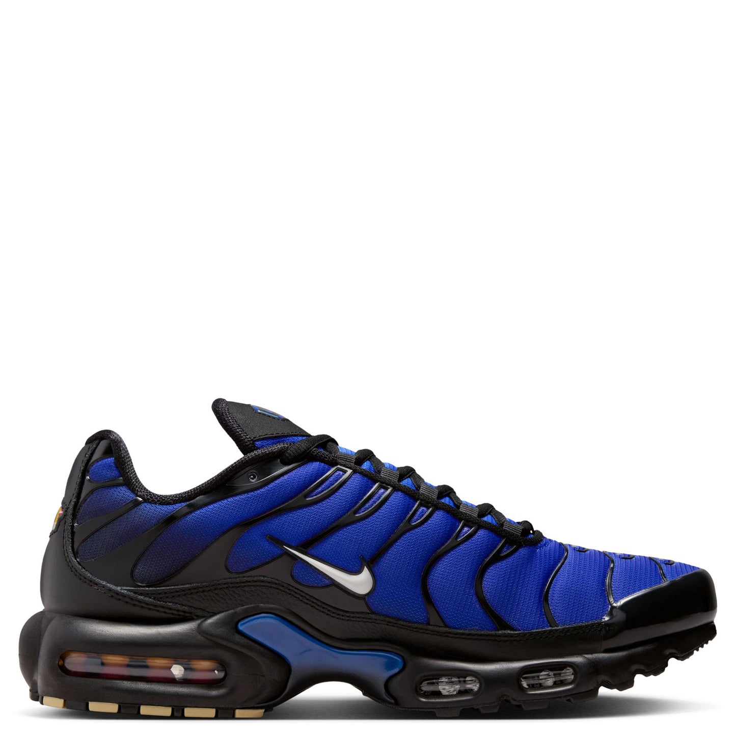 AIR MAX PLUS PRM / 001:BLACK/PHANTOM-RACER BLUE