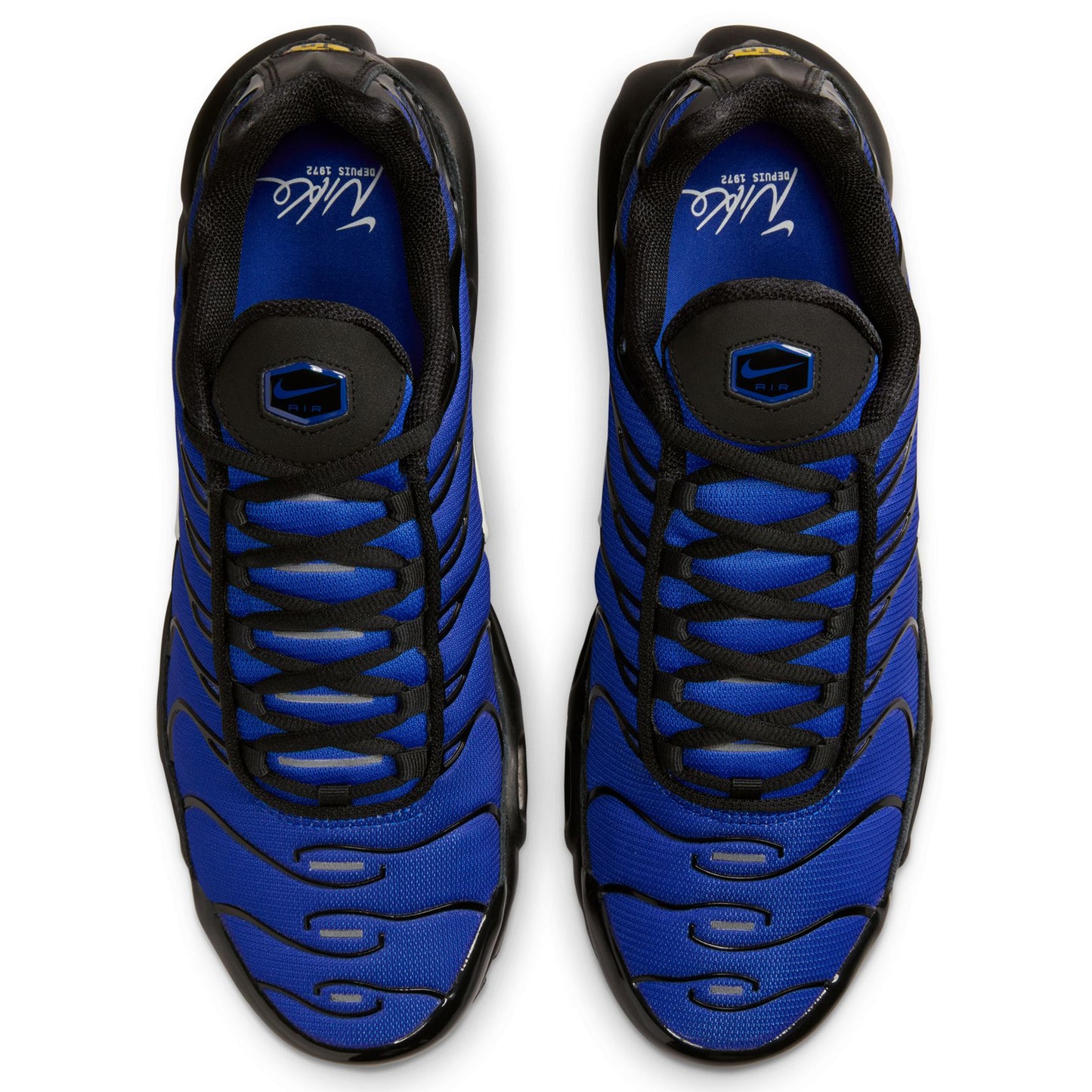 AIR MAX PLUS PRM / 001:BLACK/PHANTOM-RACER BLUE