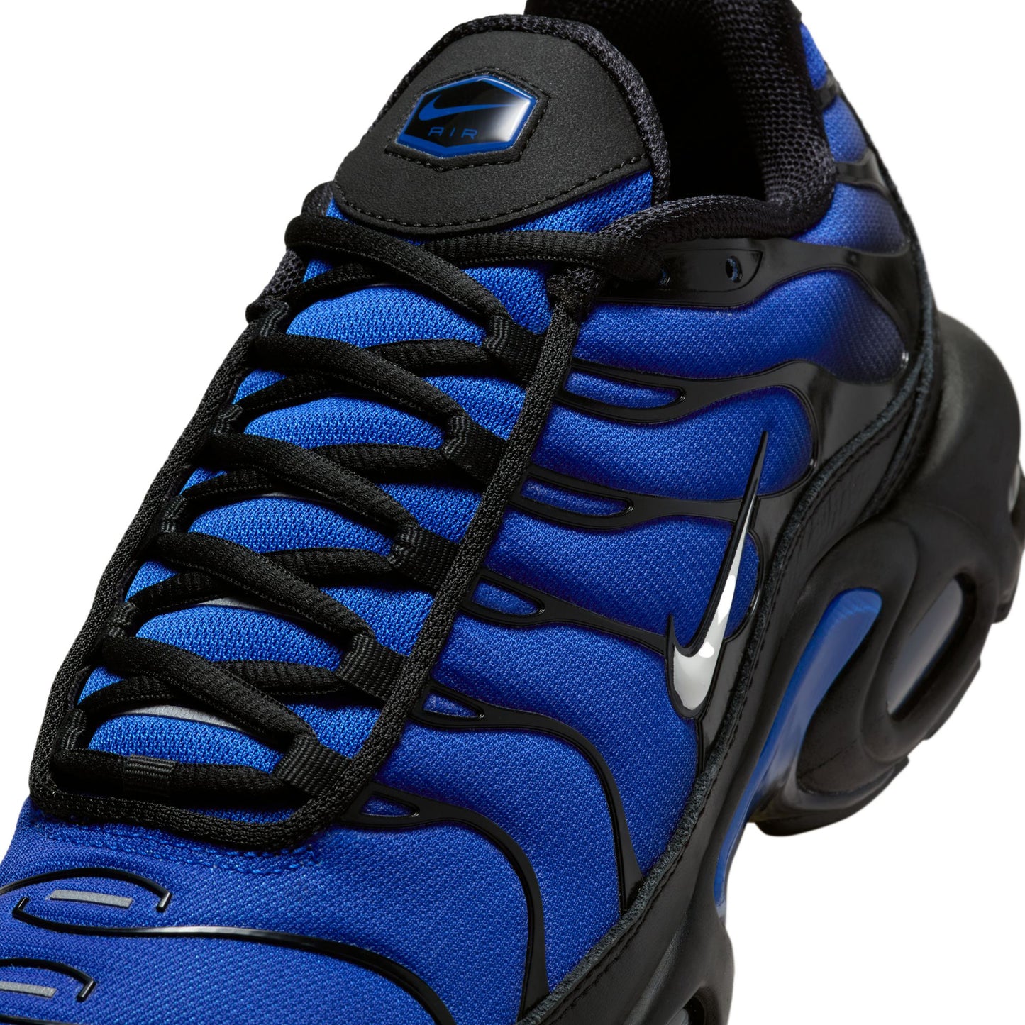 AIR MAX PLUS PRM / 001:BLACK/PHANTOM-RACER BLUE