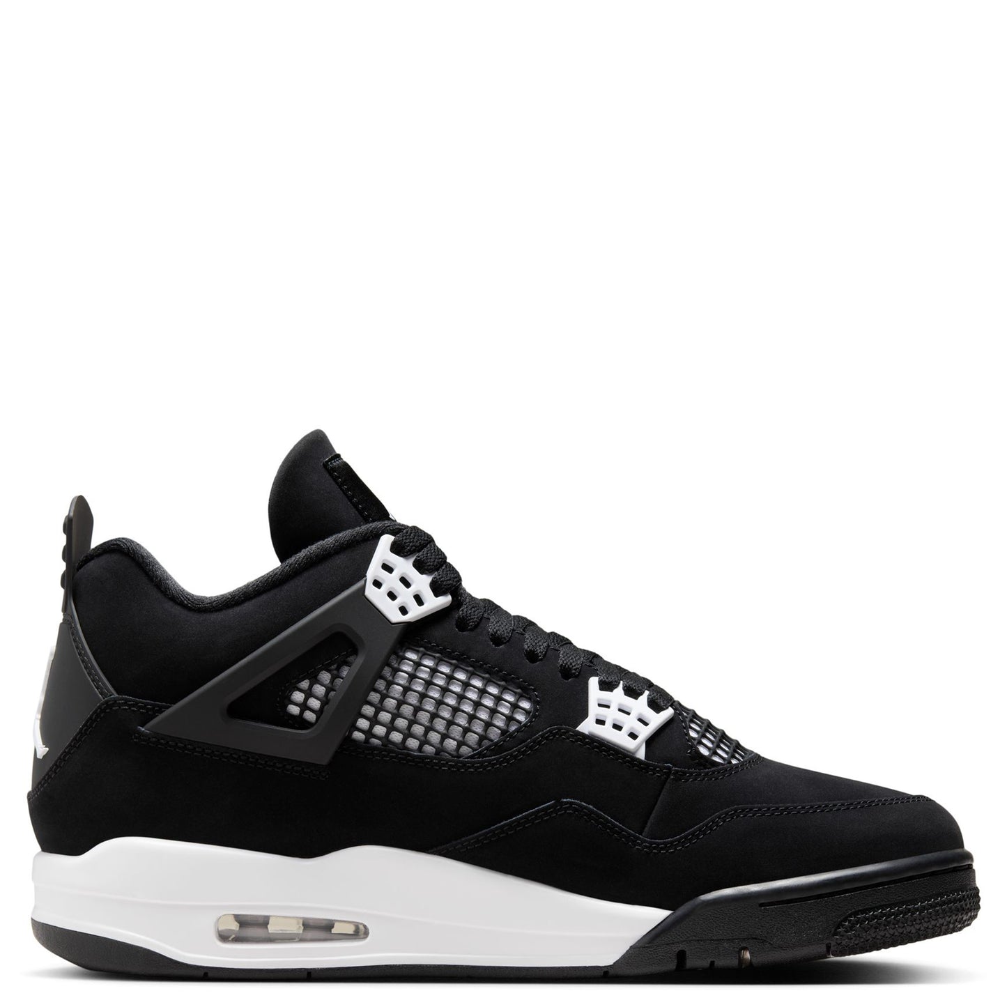 AIR JORDAN 4 RETRO / 001:BLACK/WHITE-BLACK