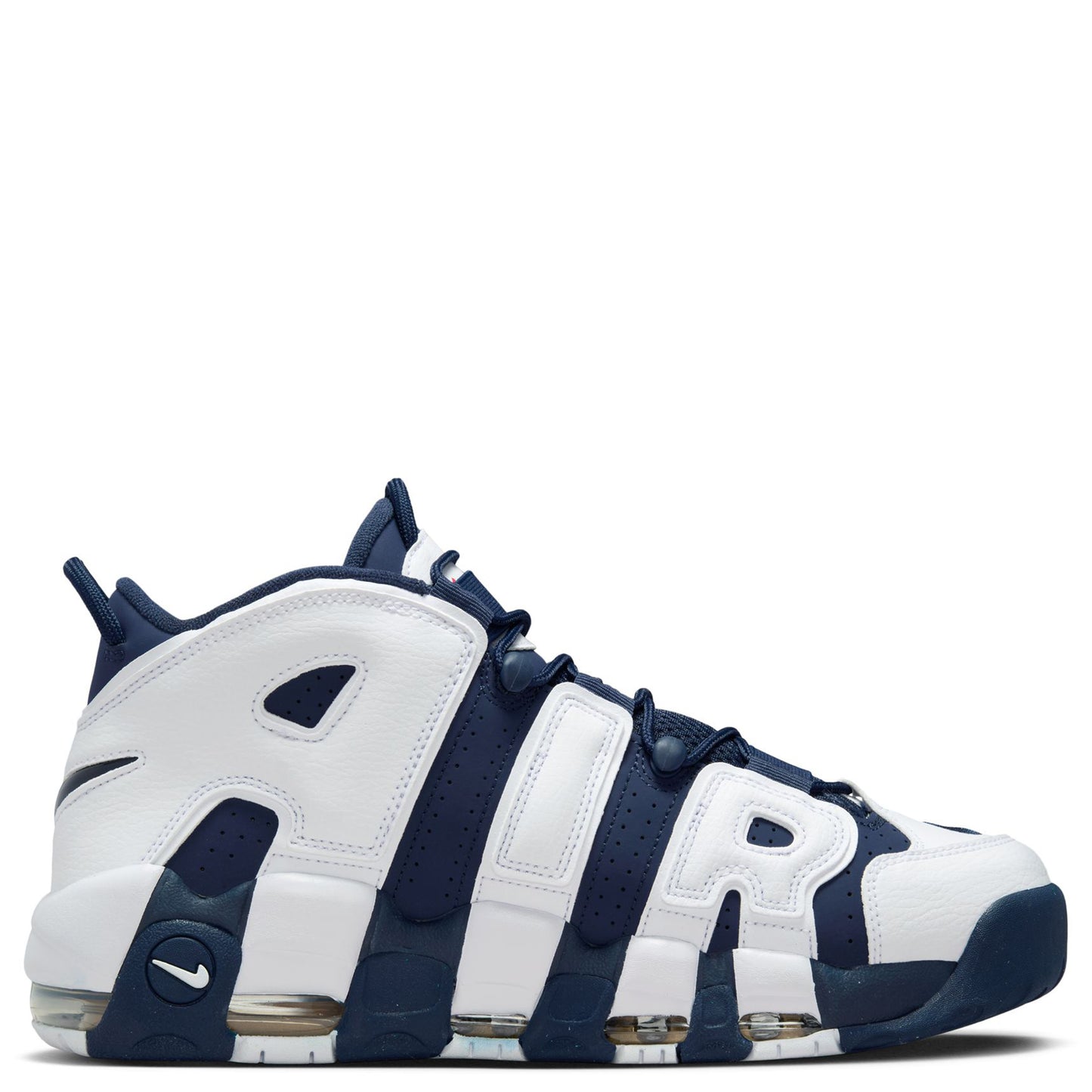 AIR MORE UPTEMPO '96 / 100:WHITE/MIDNIGHT NAVY