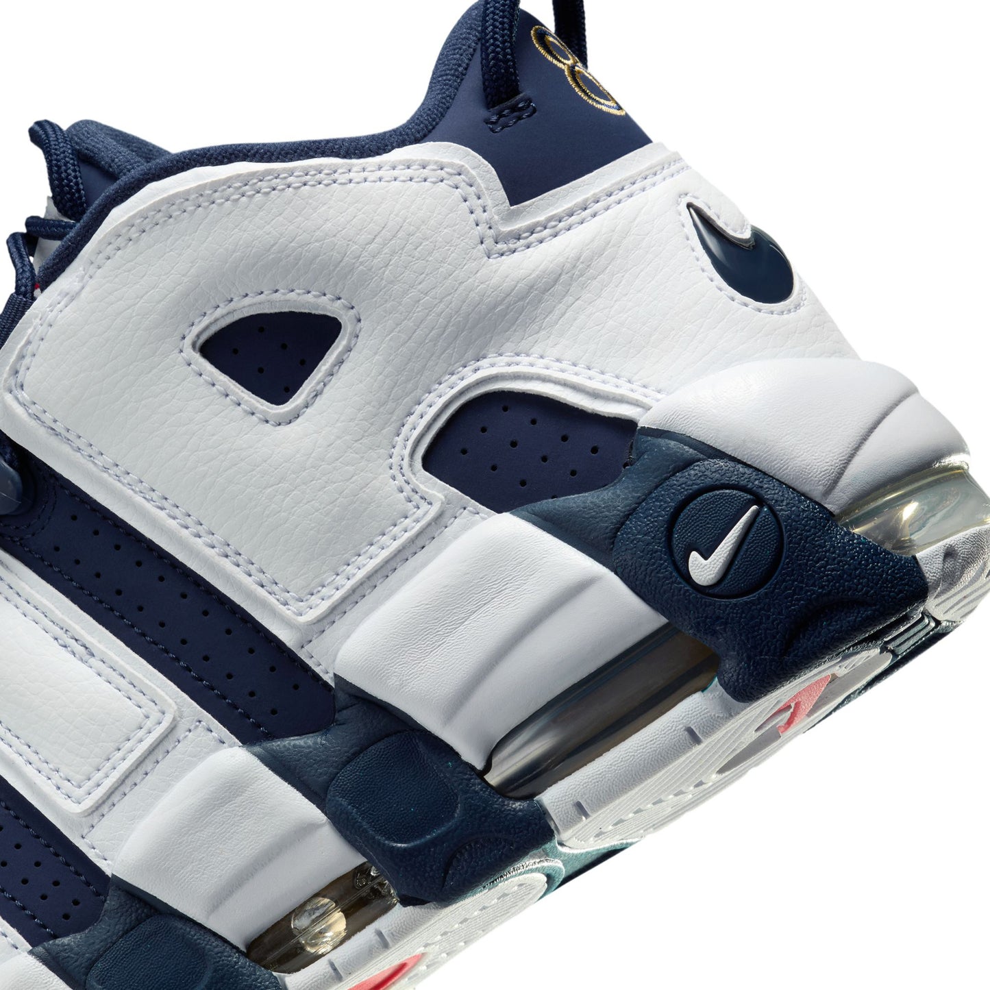 AIR MORE UPTEMPO '96 / 100:WHITE/MIDNIGHT NAVY