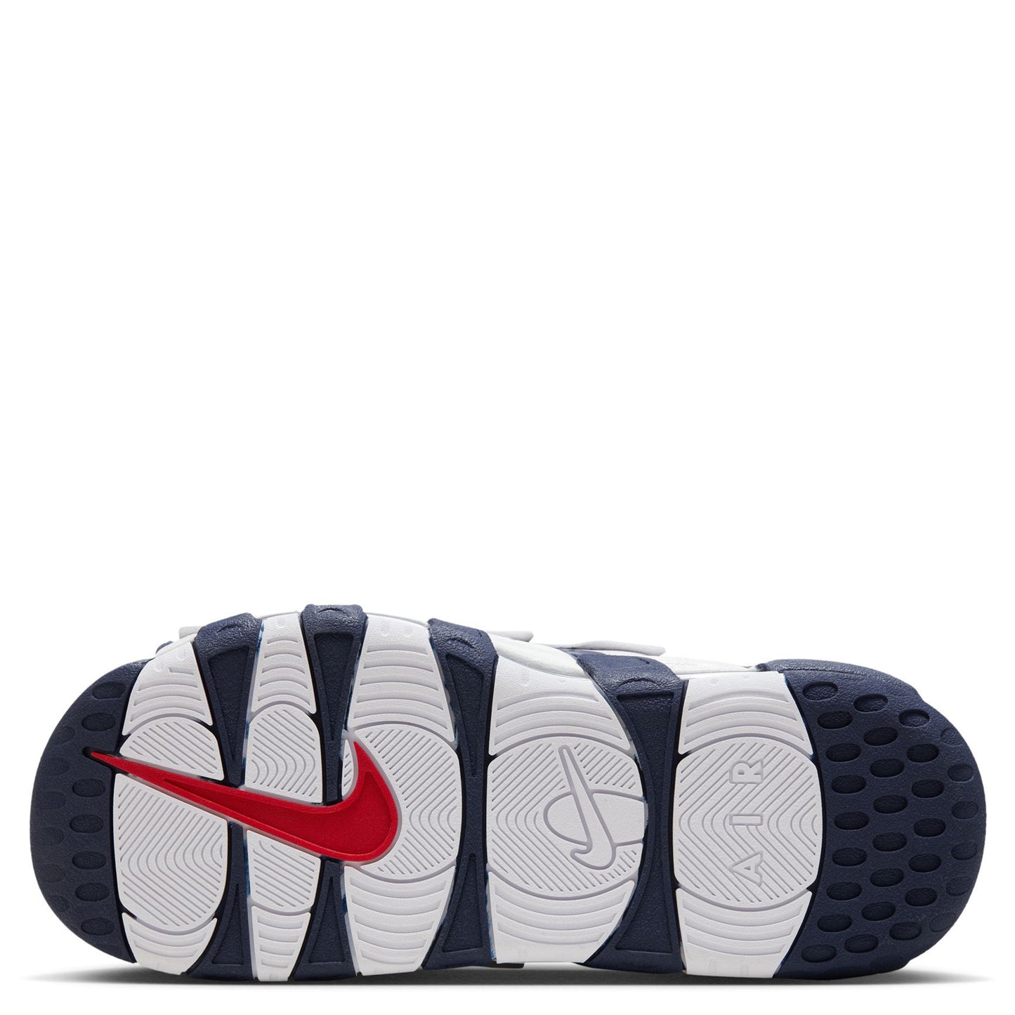 AIR MORE UPTEMPO SLIDE / 400:MIDNIGHT NAVY/UNIVERSITY RED