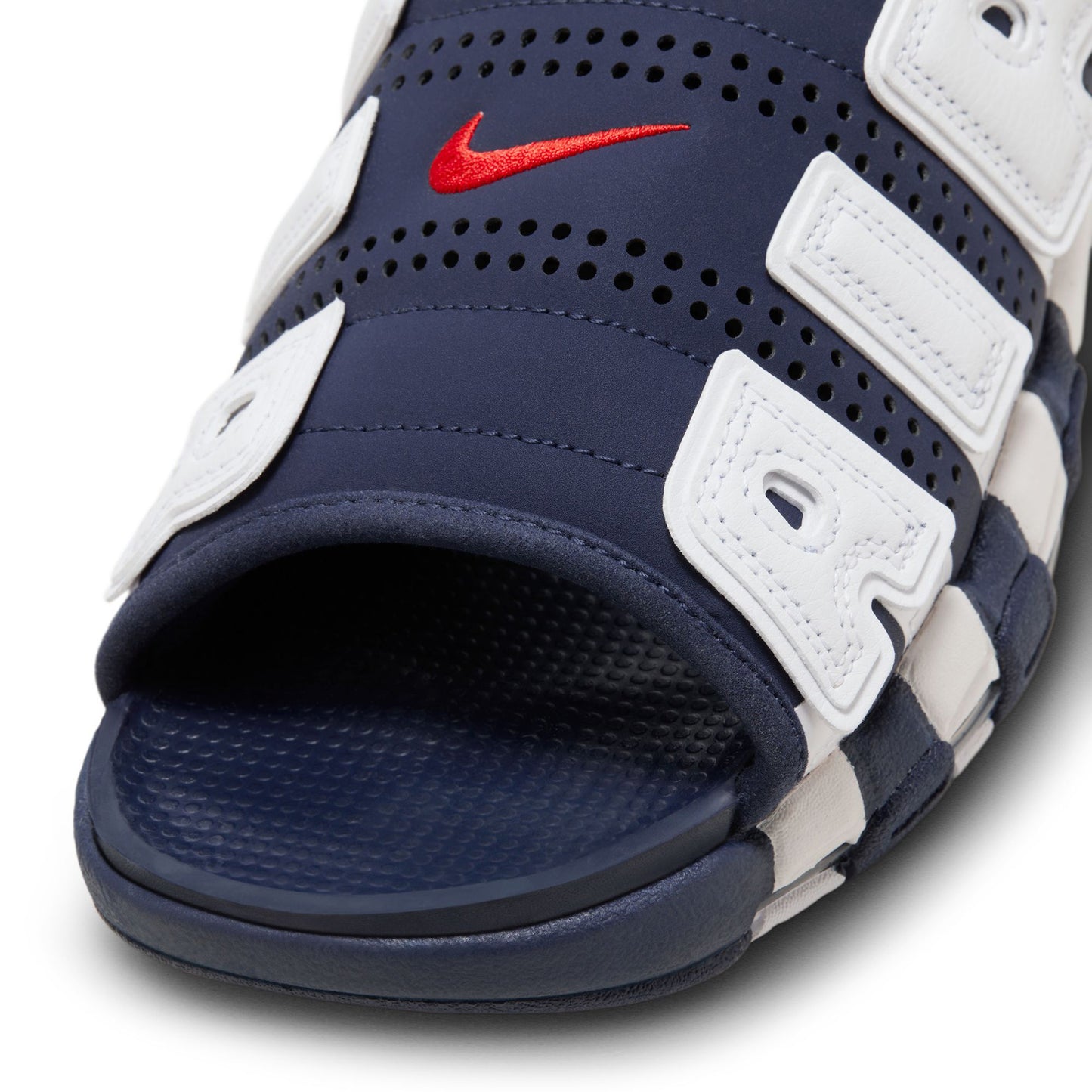 AIR MORE UPTEMPO SLIDE / 400:MIDNIGHT NAVY/UNIVERSITY RED