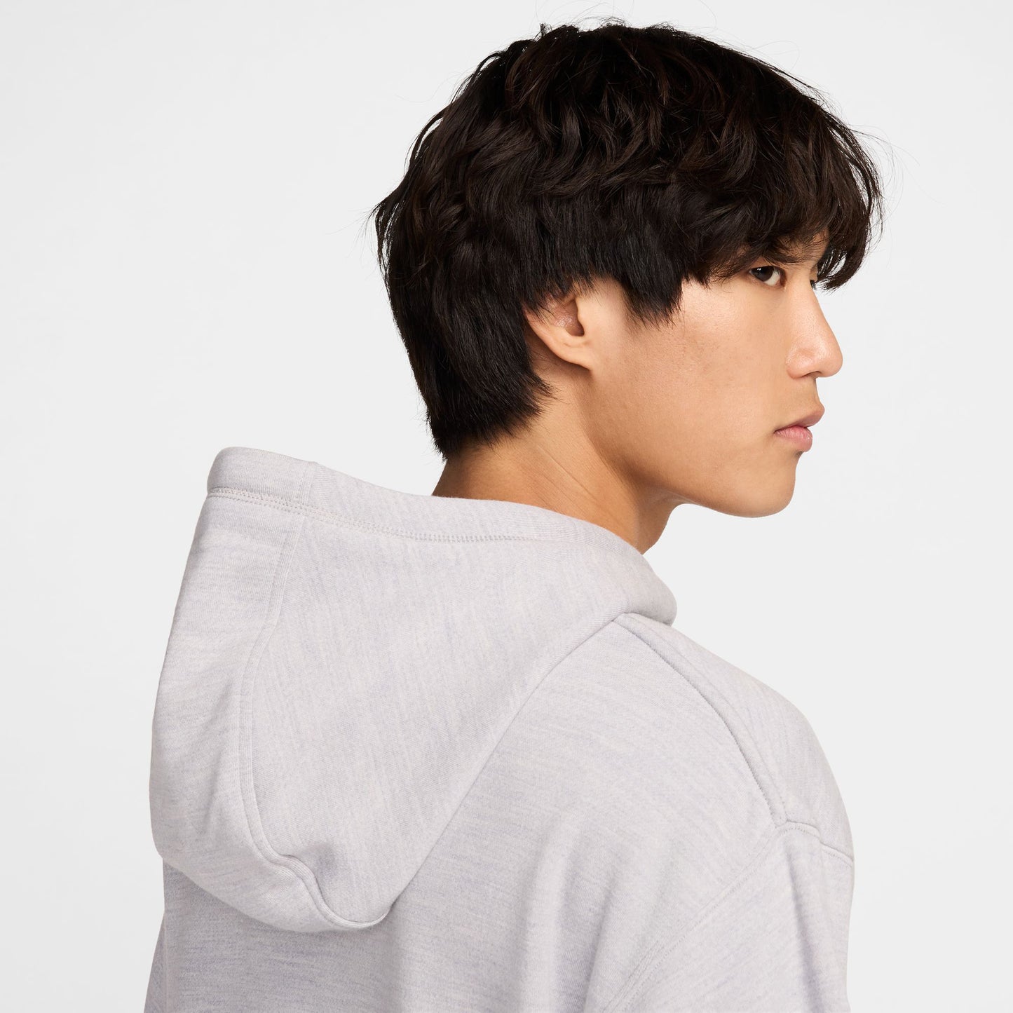 AS U NK WOOL CLASSICS HOODIE / 048:MATT SILVER/HEATHER