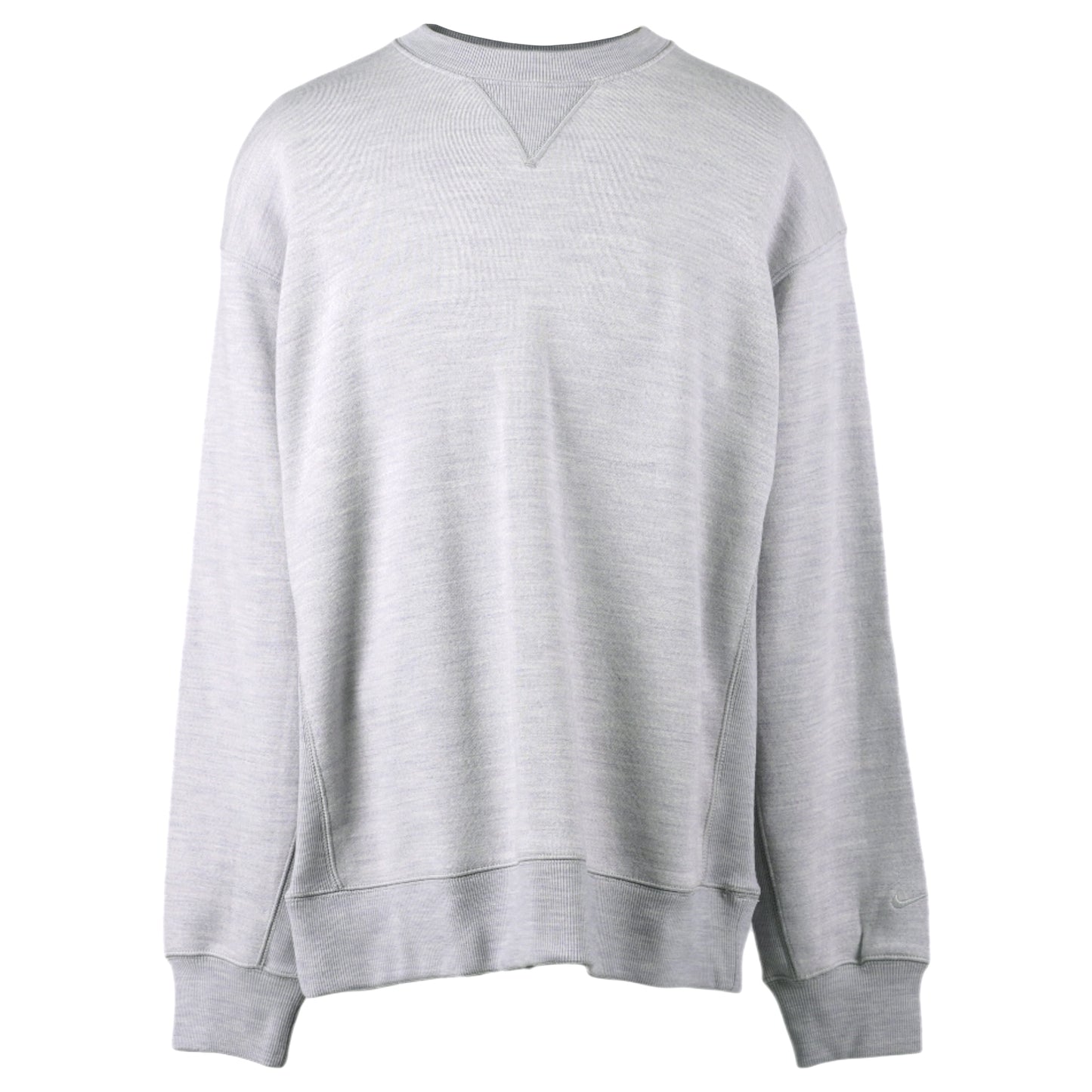 AS U NK WOOL CLASSICS CREW / 048:MATT SILVER/HEATHER