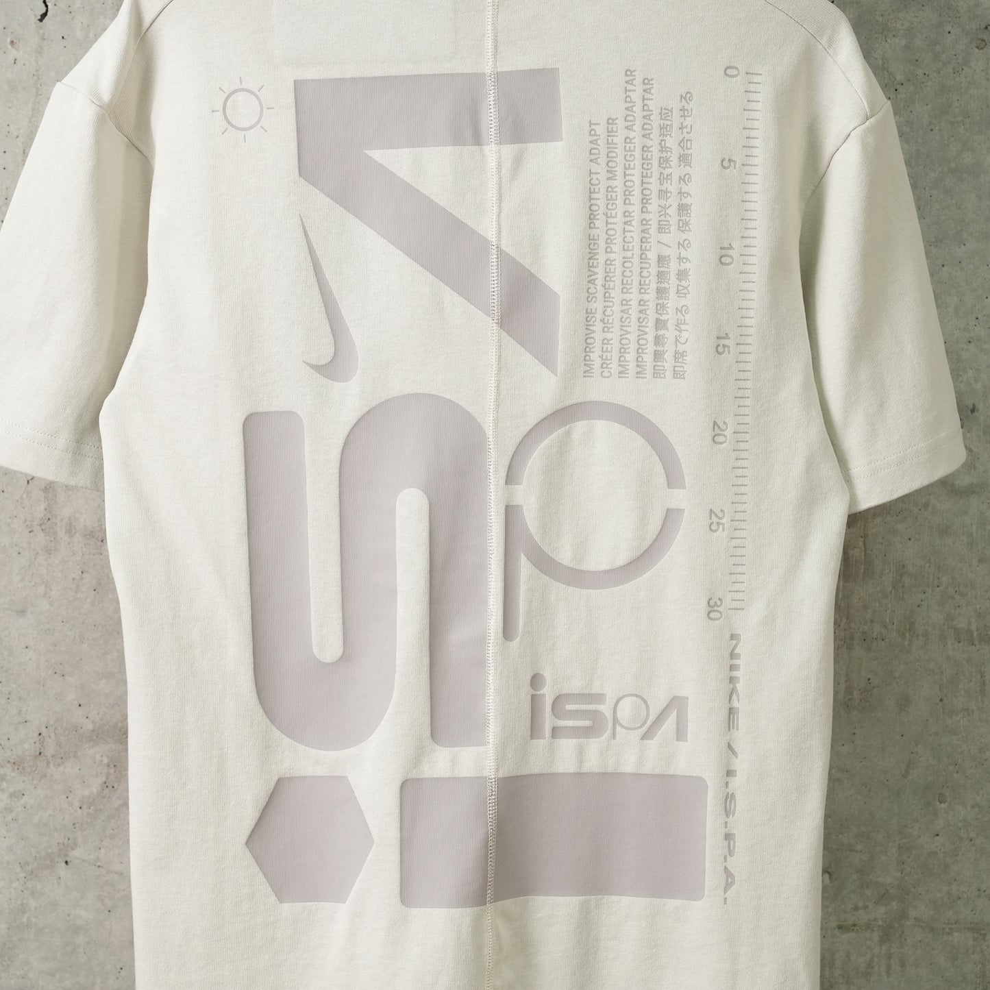 AS U NRG ISPA SSNL SS TEE / 072:LIGHT BONE