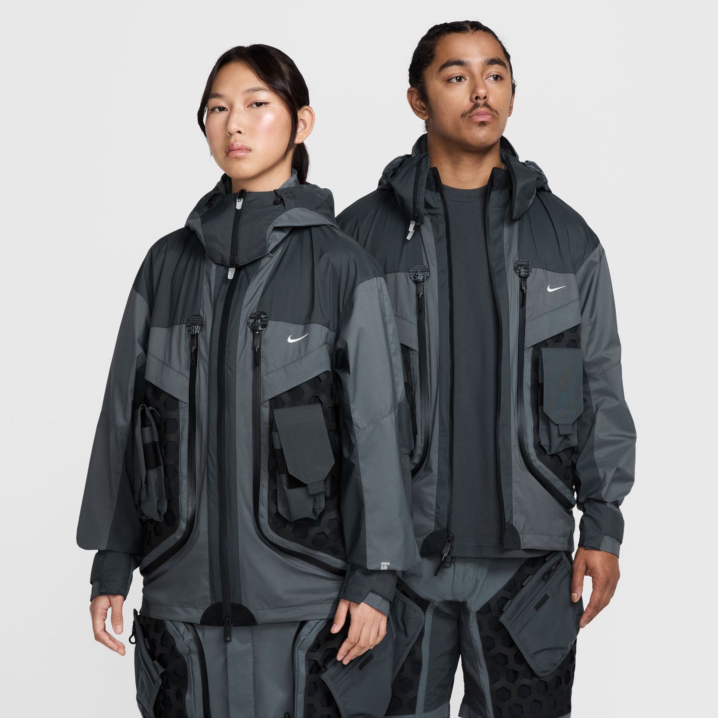 AS U NRG ISPA BTRFLY JACKET / 021:ANTHRACITE/VAST GREY/DARK GREY