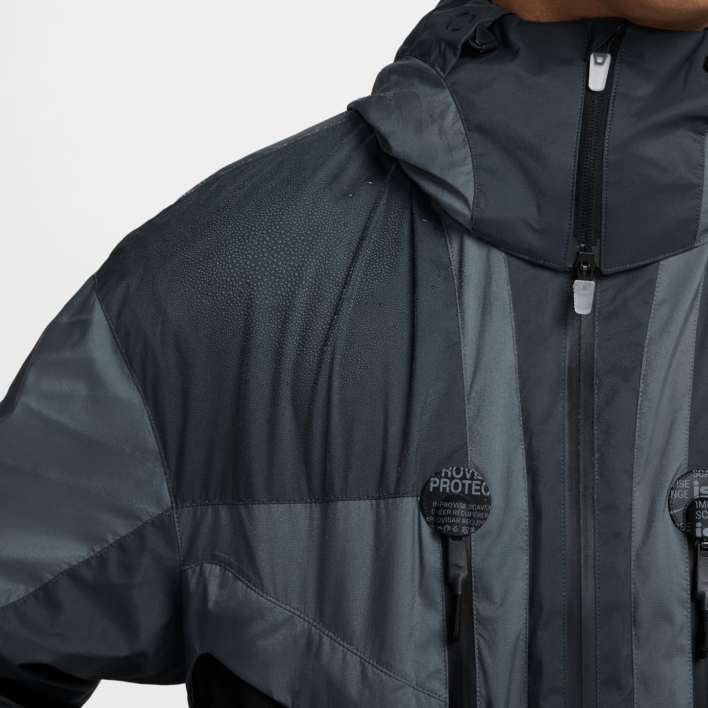 AS U NRG ISPA BTRFLY JACKET / 021:ANTHRACITE/VAST GREY/DARK GREY