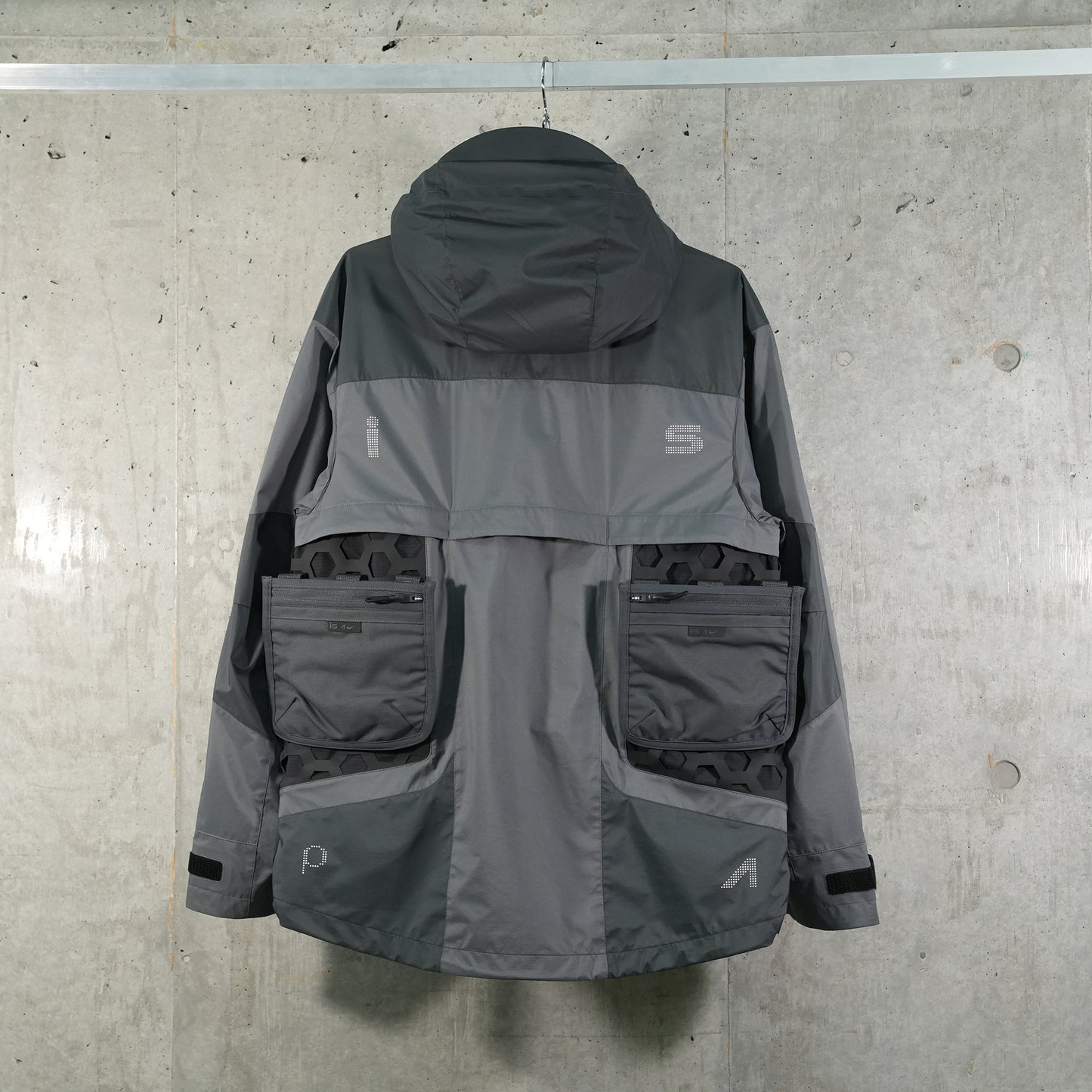 AS U NRG ISPA BTRFLY JACKET / 021:ANTHRACITE/VAST GREY/DARK GREY