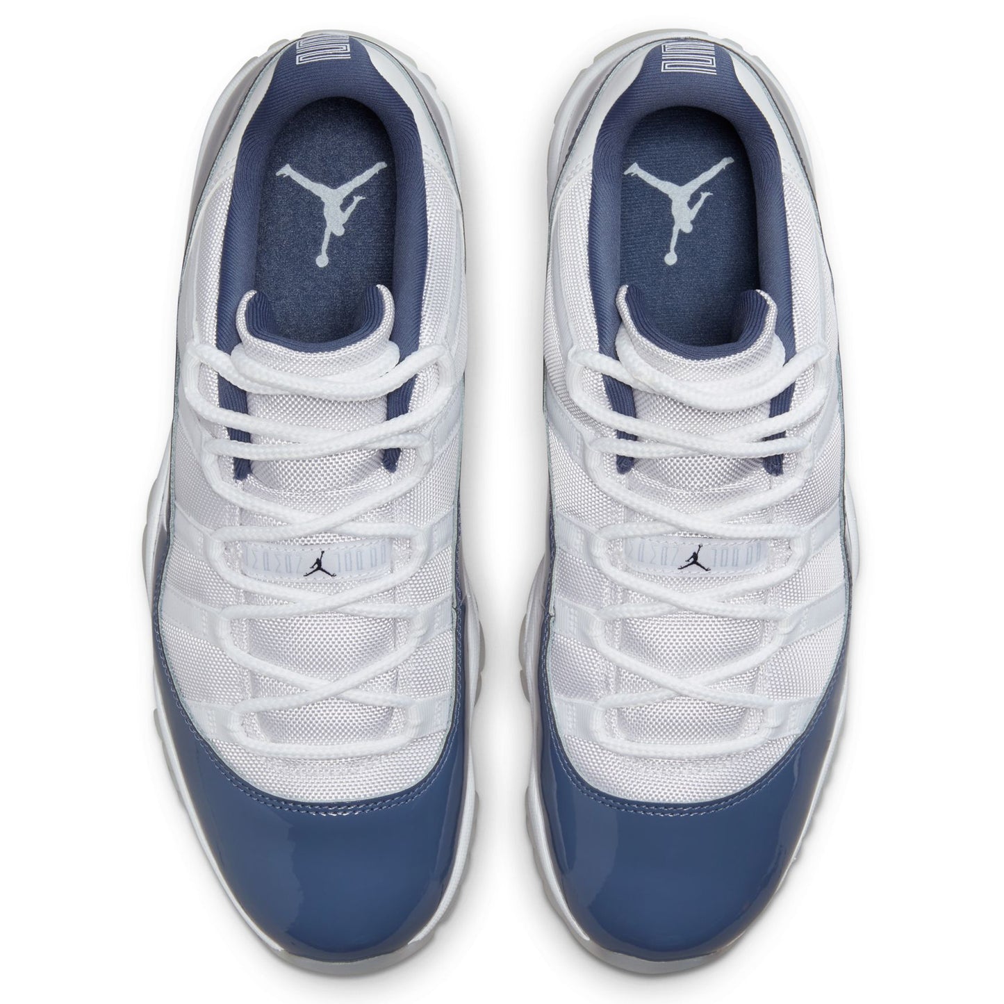 AIR JORDAN 11 RETRO LOW / 104:WHITE/MIDNIGHT NAVY