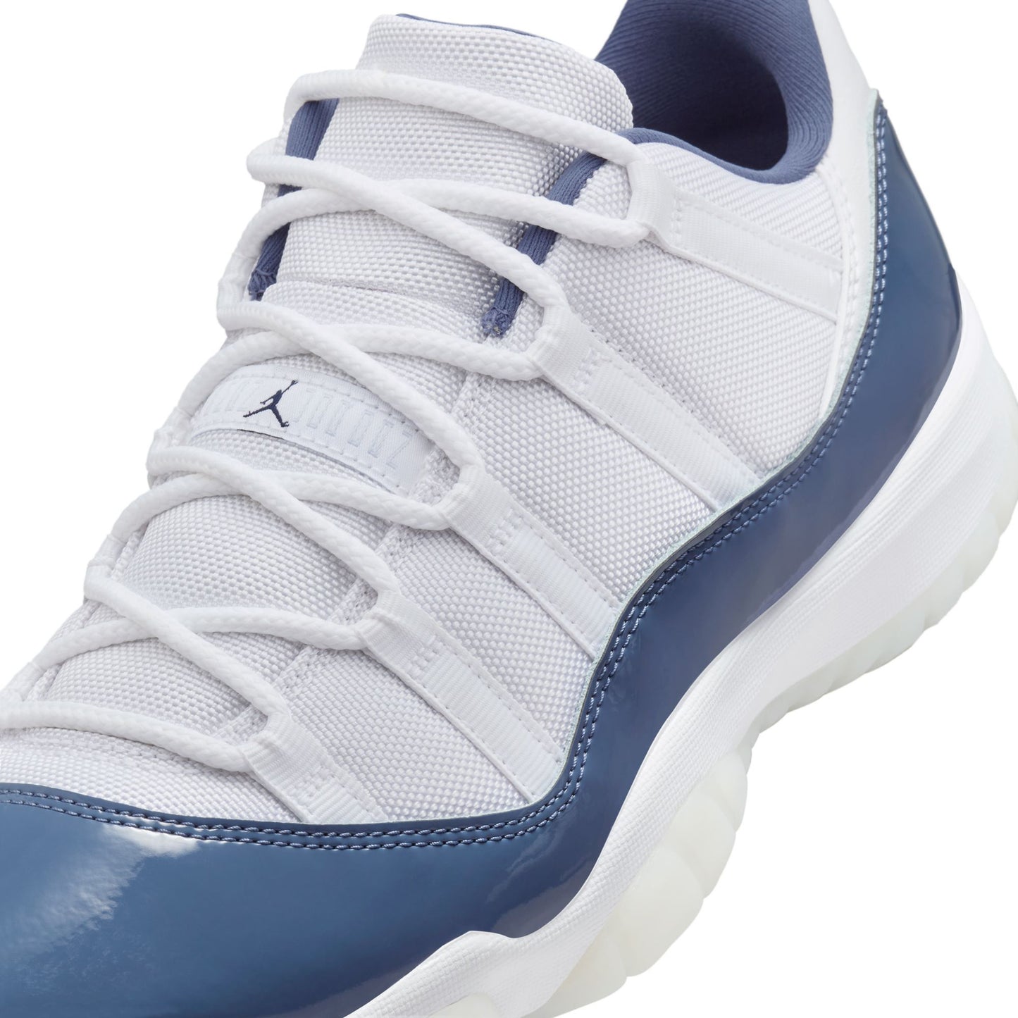 AIR JORDAN 11 RETRO LOW / 104:WHITE/MIDNIGHT NAVY