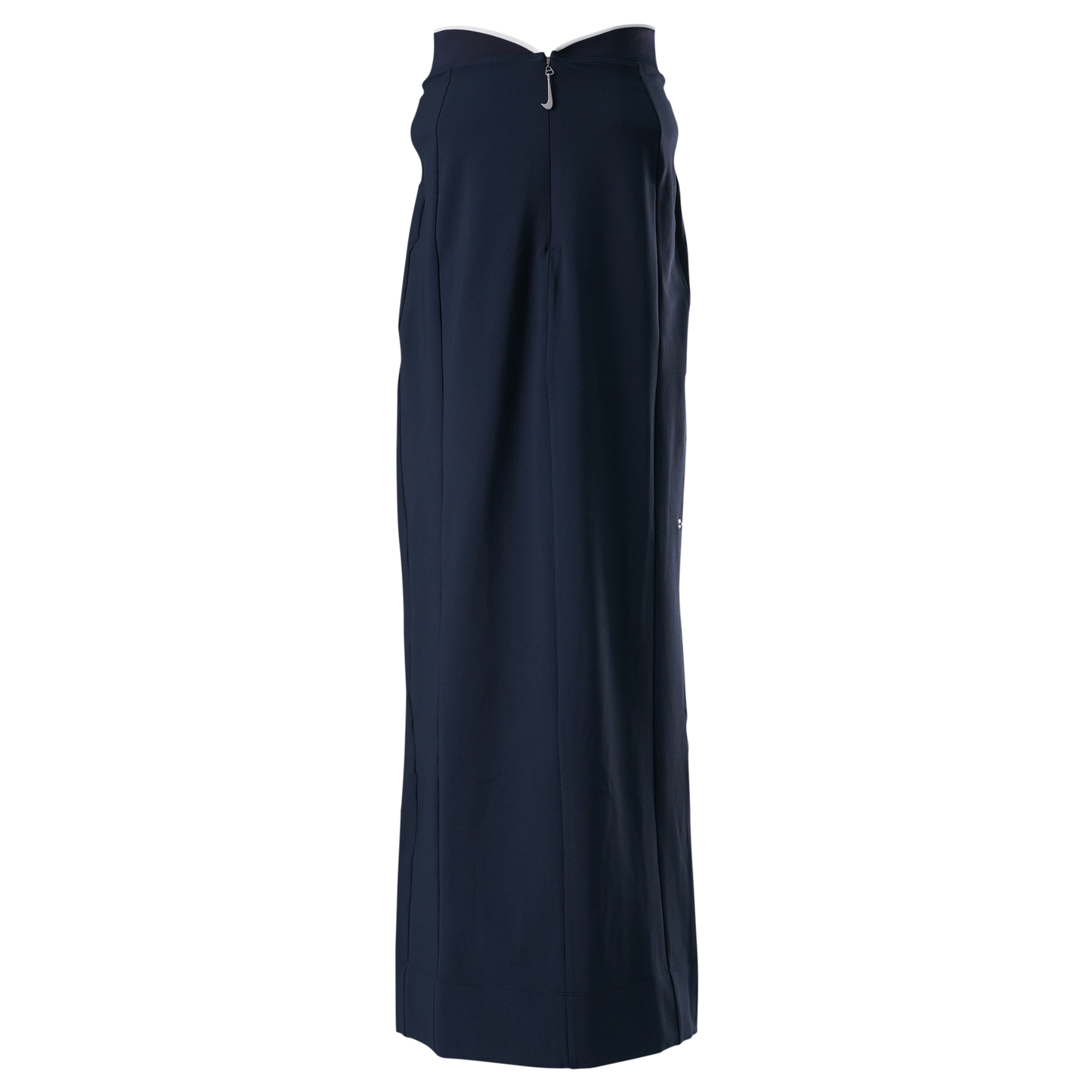 AS W NRG JACQUEMUS LONG SKIRT / 475:DARK OBSIDIAN/WHITE