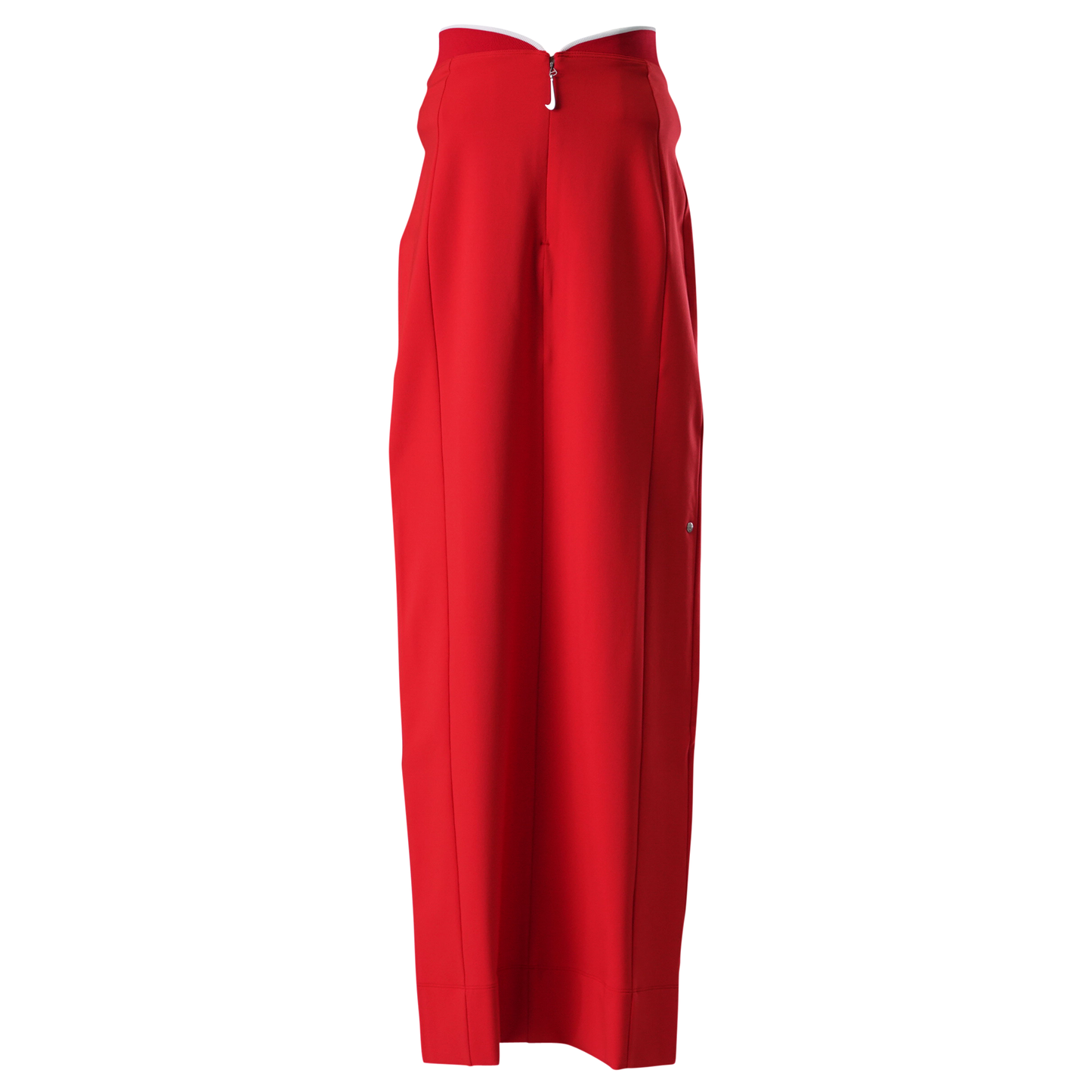 AS W NRG JACQUEMUS LONG SKIRT / 642:MYSTIC RED/WHITE