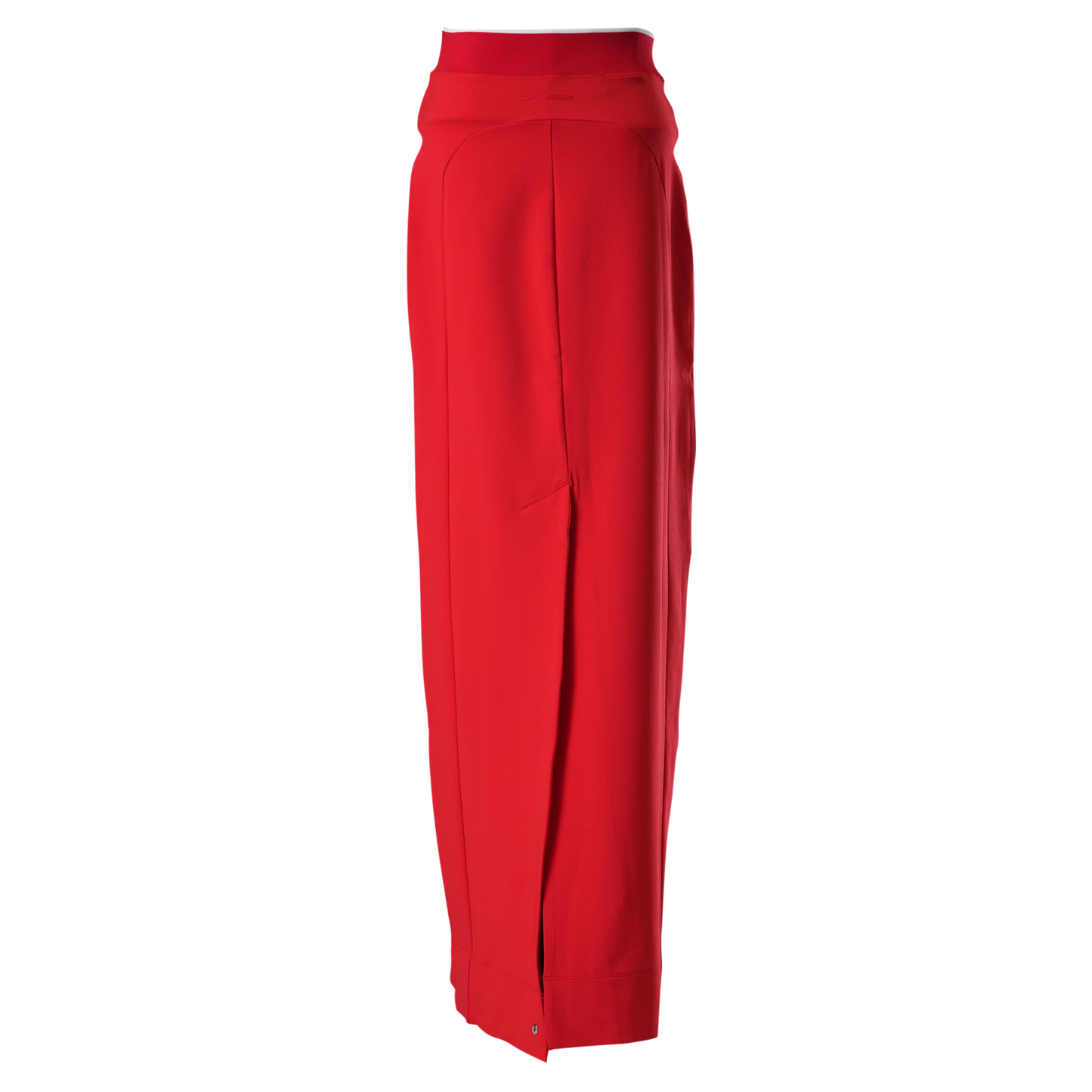 AS W NRG JACQUEMUS LONG SKIRT / 642:MYSTIC RED/WHITE