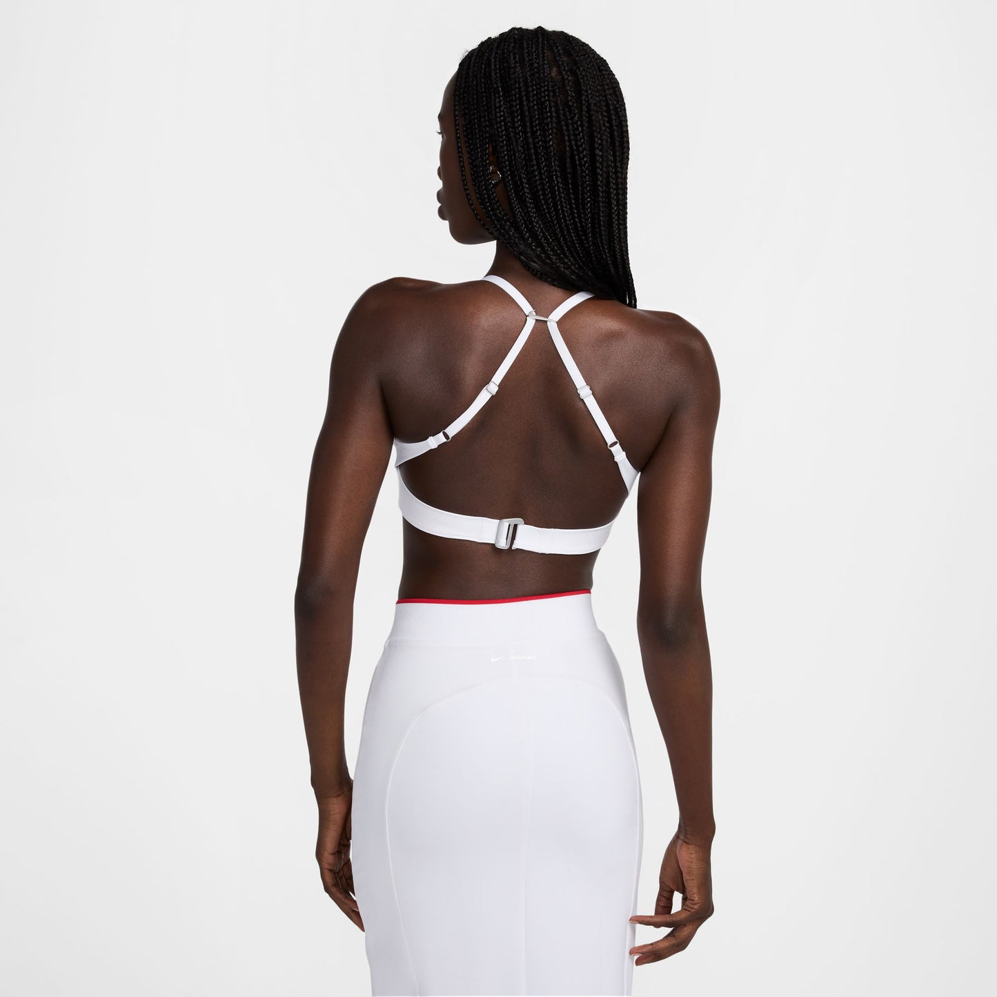 AS W NRG JACQUEMUS BRA / 100:WHITE/MYSTIC RED