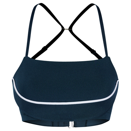 AS W NRG JACQUEMUS BRA / 475:DARK OBSIDIAN/WHITE