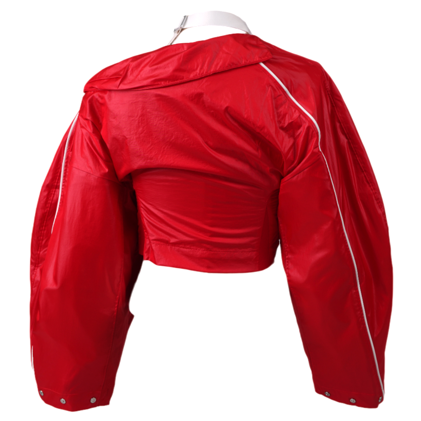 AS W NRG JACQUEMUS TRACK JKT / 642:MYSTIC RED/WHITE