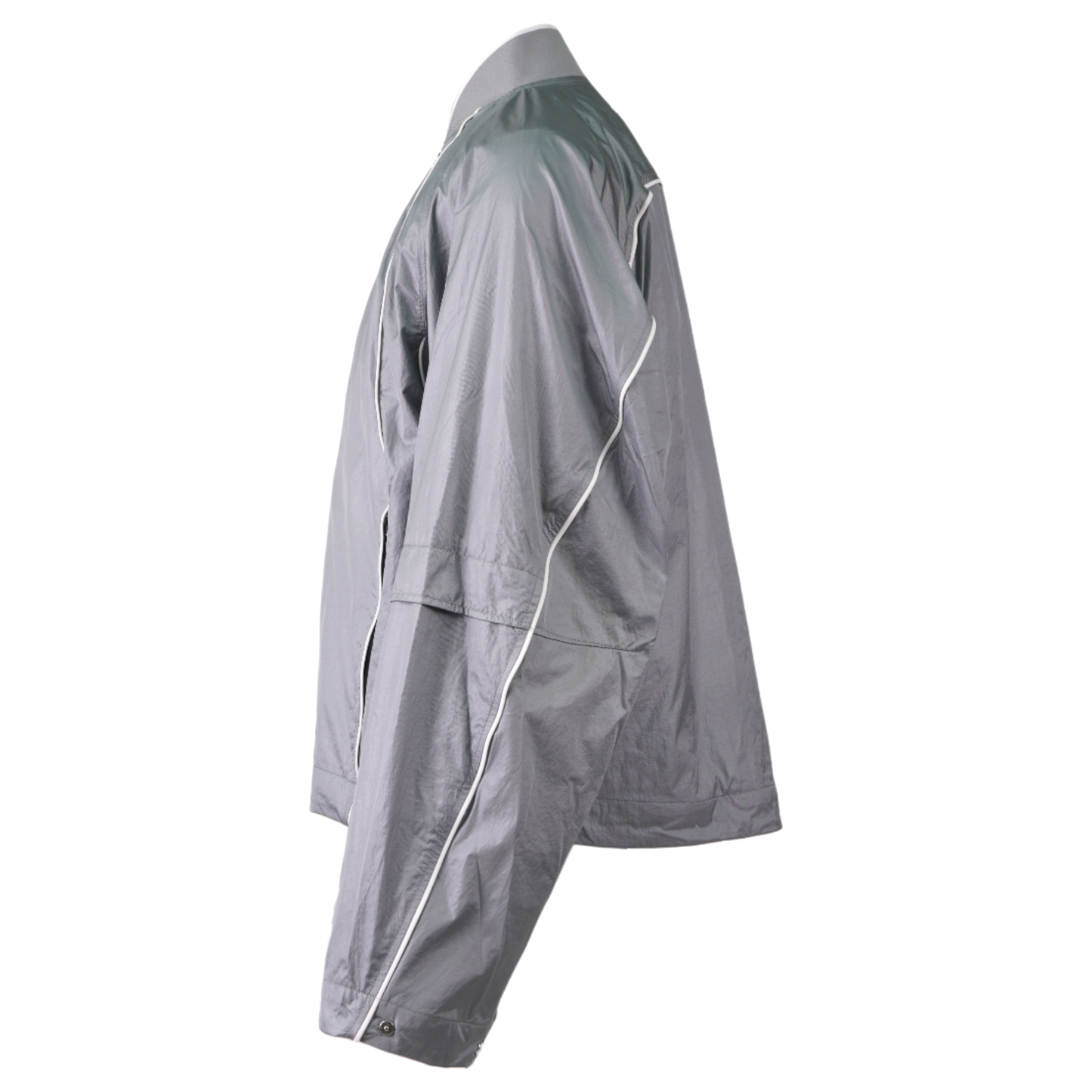 AS U NRG JACQUEMUS TRACK JKT / 073:PARTICLE GREY/WHITE