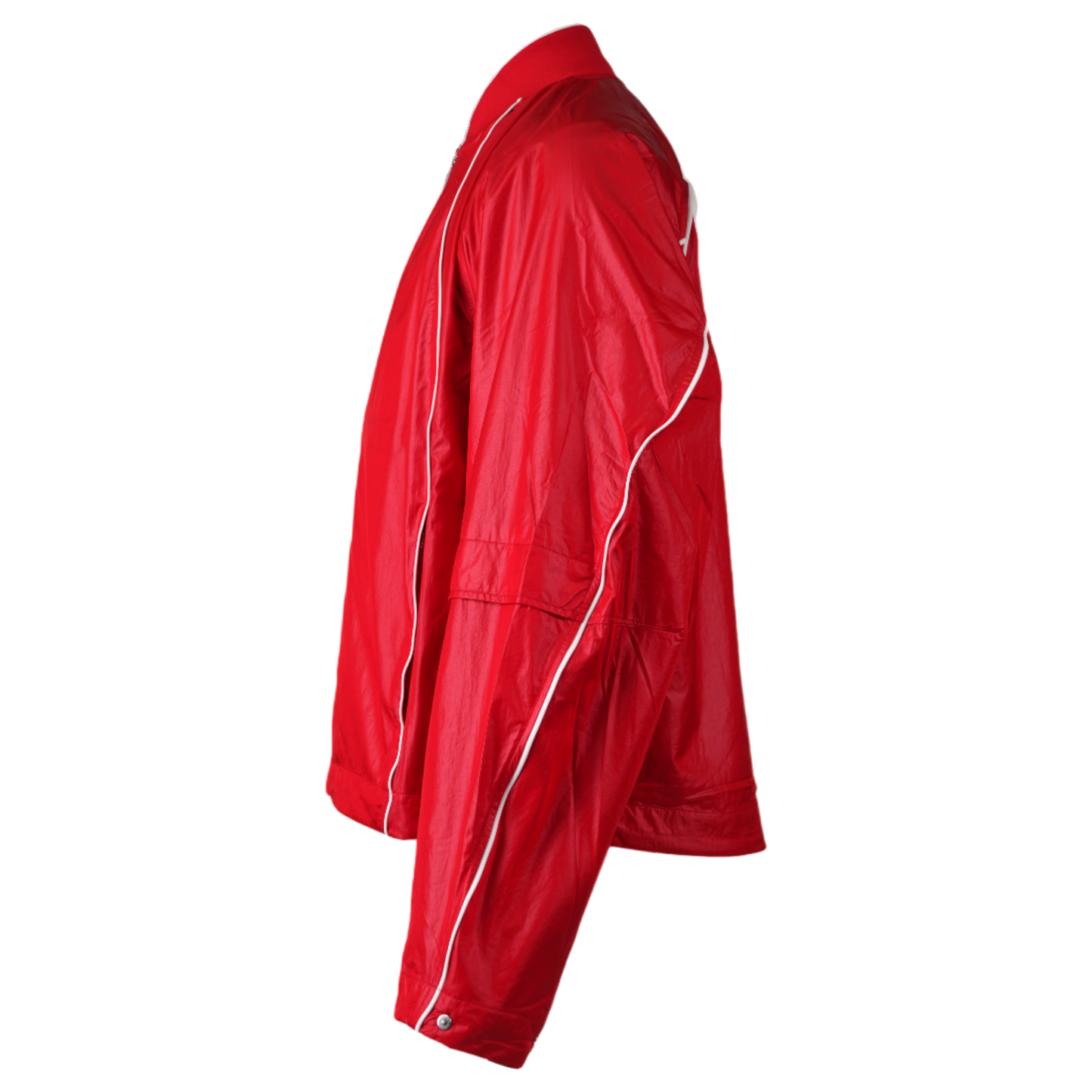 AS U NRG JACQUEMUS TRACK JKT / 642:MYSTIC RED/WHITE