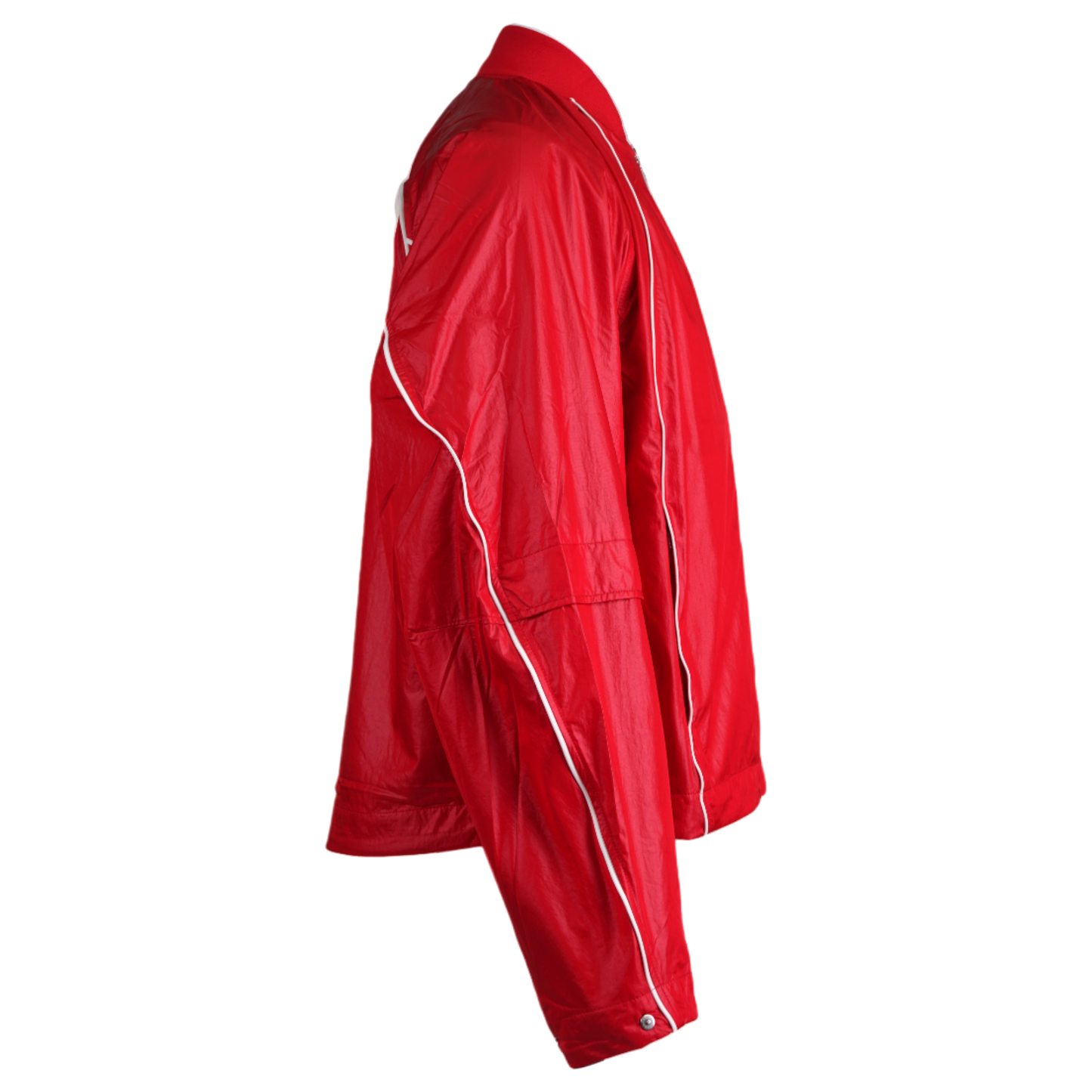 AS U NRG JACQUEMUS TRACK JKT / 642:MYSTIC RED/WHITE