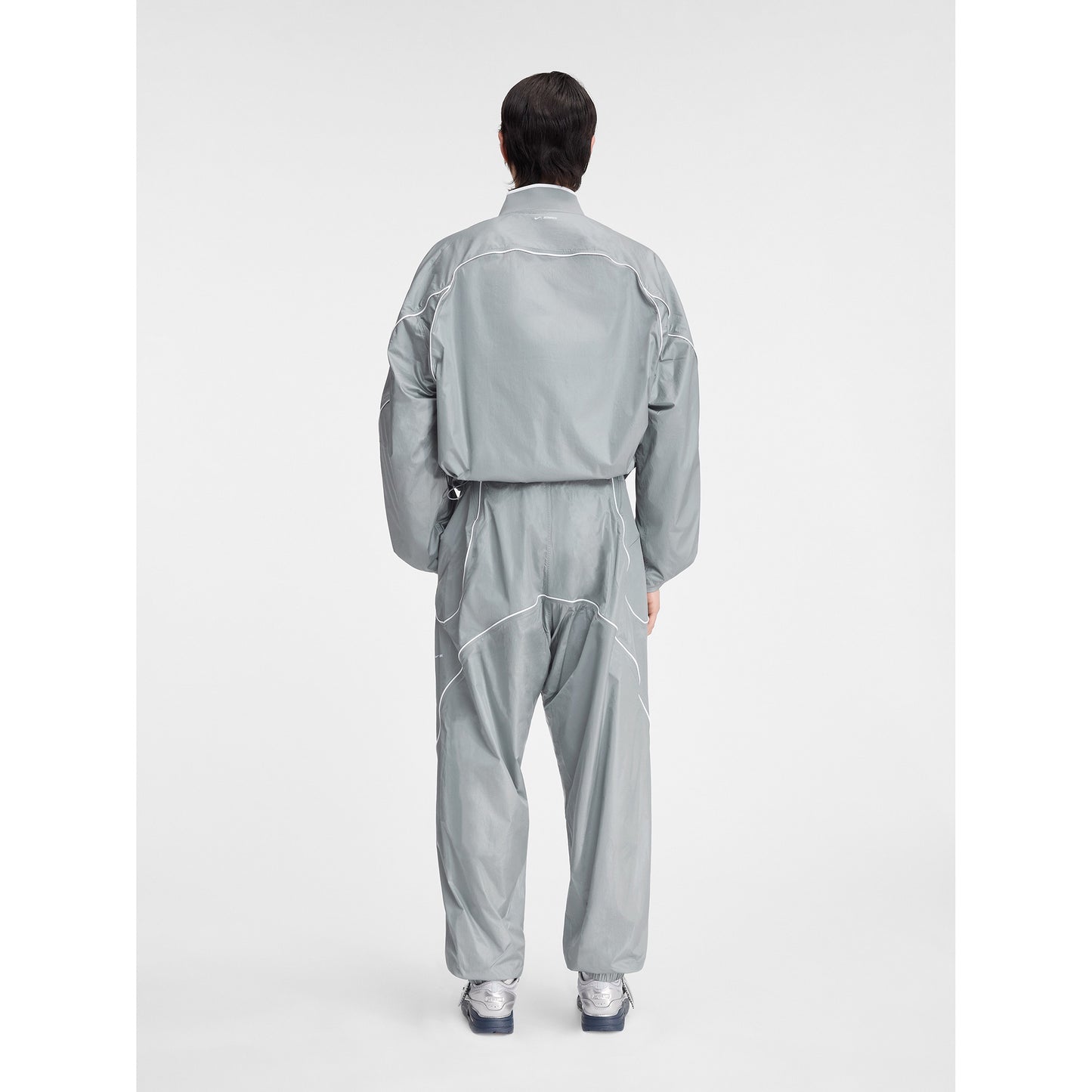 AS U NRG JACQUEMUS TRACK PANT / 073:PARTICLE GREY/WHITE