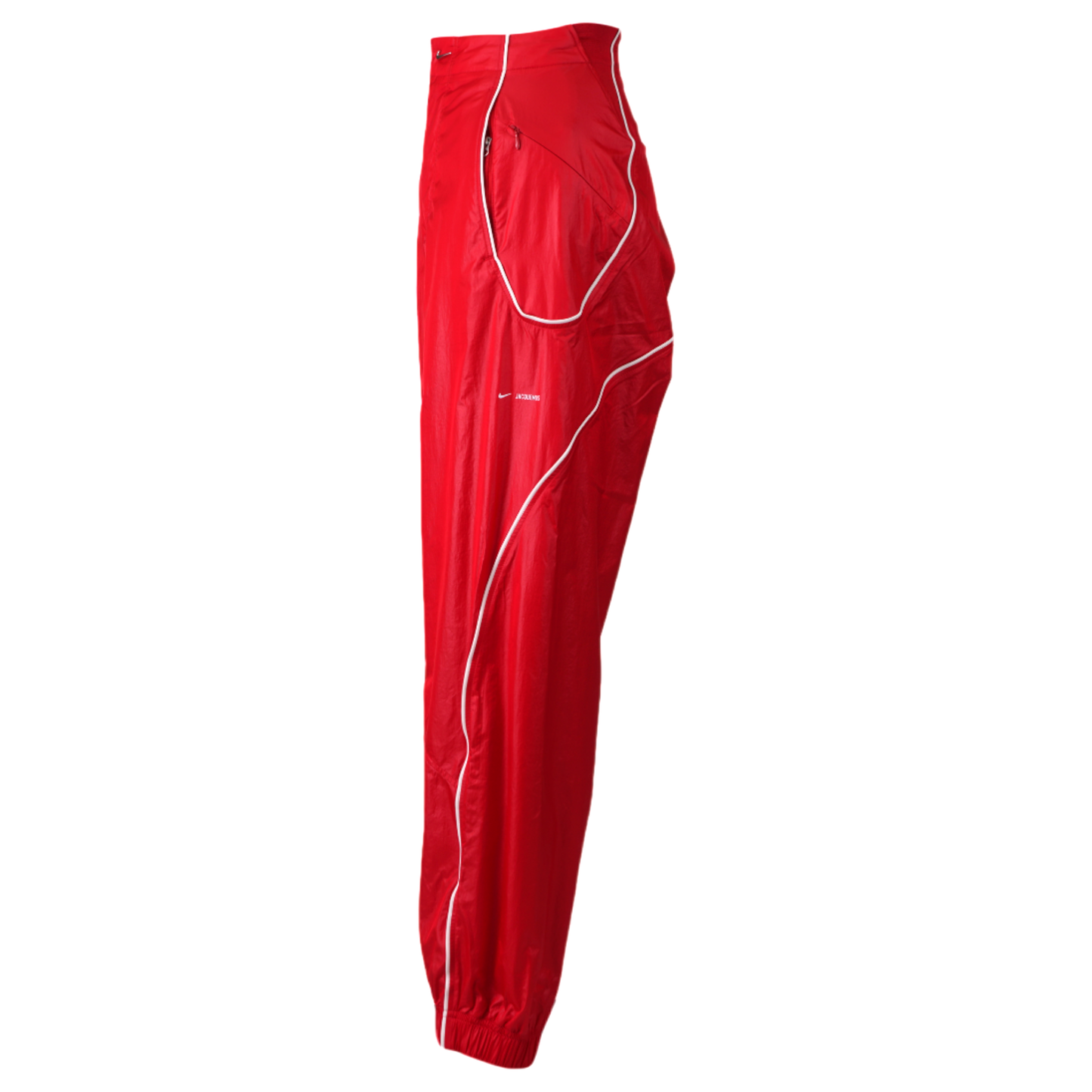 AS U NRG JACQUEMUS TRACK PANT / 642:MYSTIC RED/WHITE