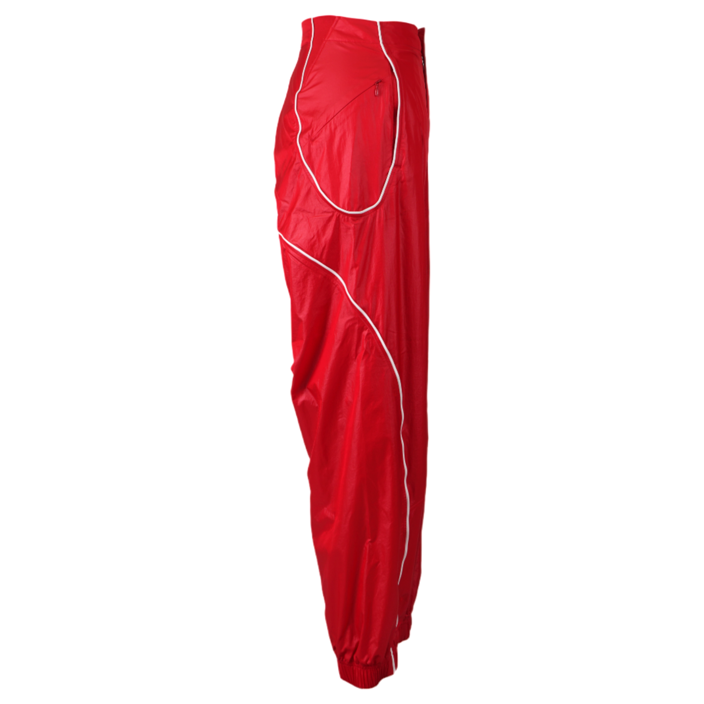 AS U NRG JACQUEMUS TRACK PANT / 642:MYSTIC RED/WHITE