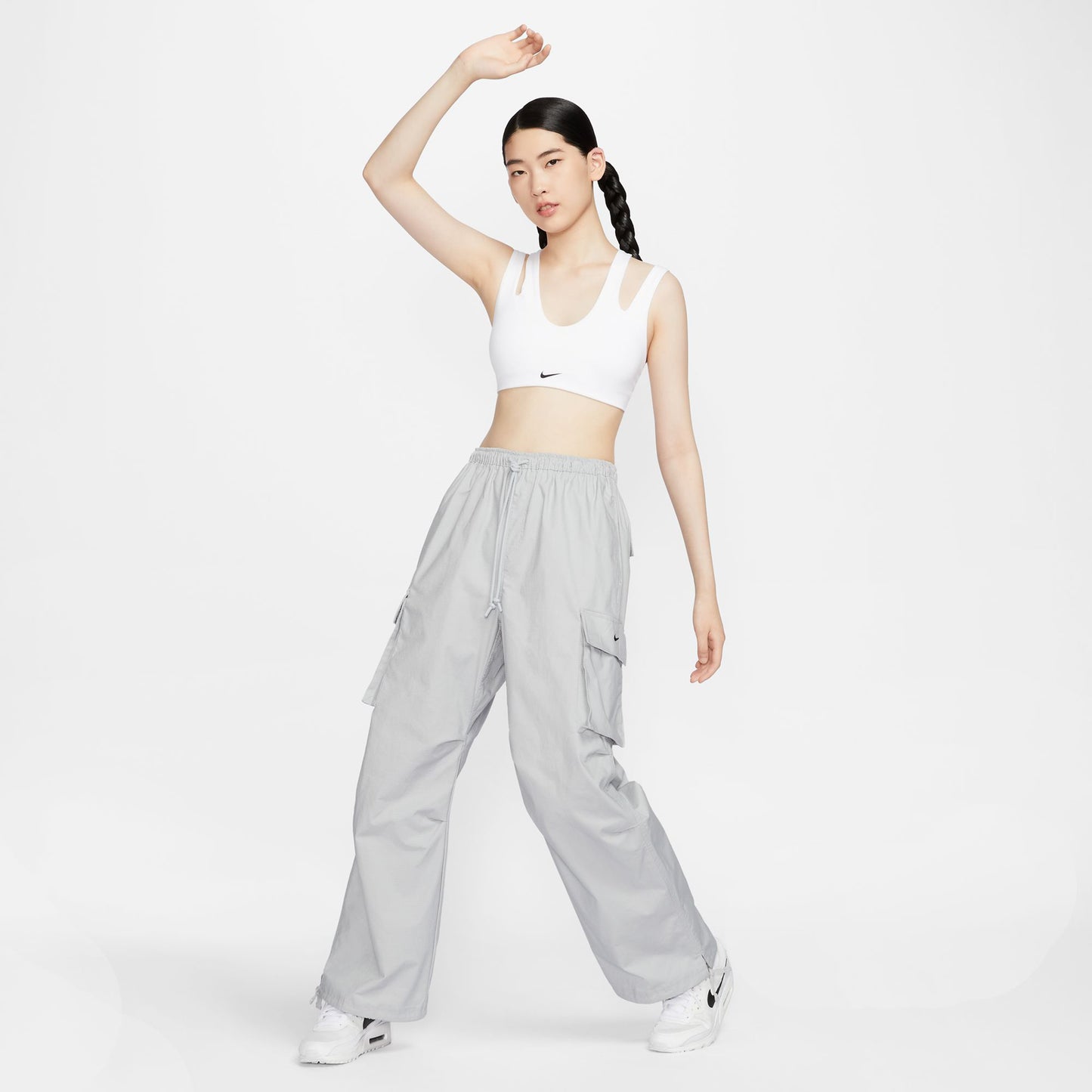 AS W NSW DANCE CARGO PANT / 077:LIGHT SMOKE GREY/SAIL