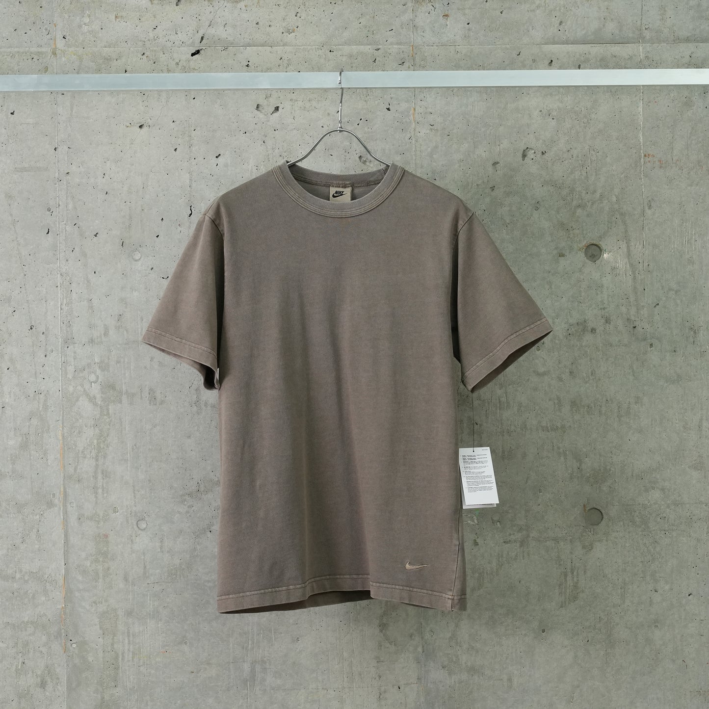 AS M NL SS KNIT TOP DYE / 029:FLAT PEWTER/FLAT PEWTER