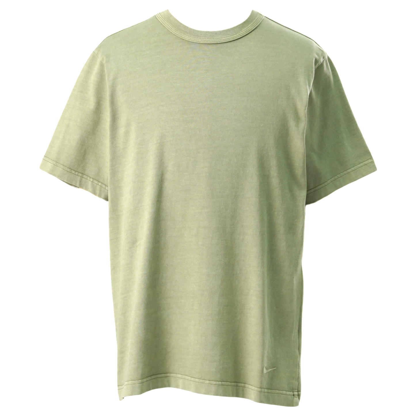 AS M NL SS KNIT TOP DYE / 386:OIL GREEN/OIL GREEN