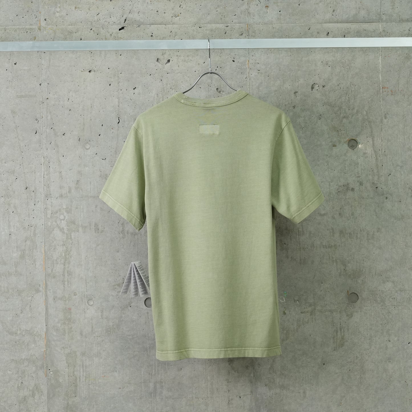 AS M NL SS KNIT TOP DYE / 386:OIL GREEN/OIL GREEN