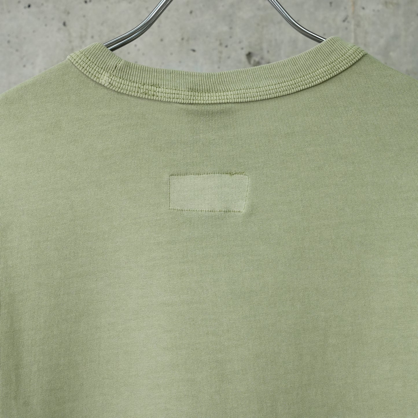 AS M NL SS KNIT TOP DYE / 386:OIL GREEN/OIL GREEN