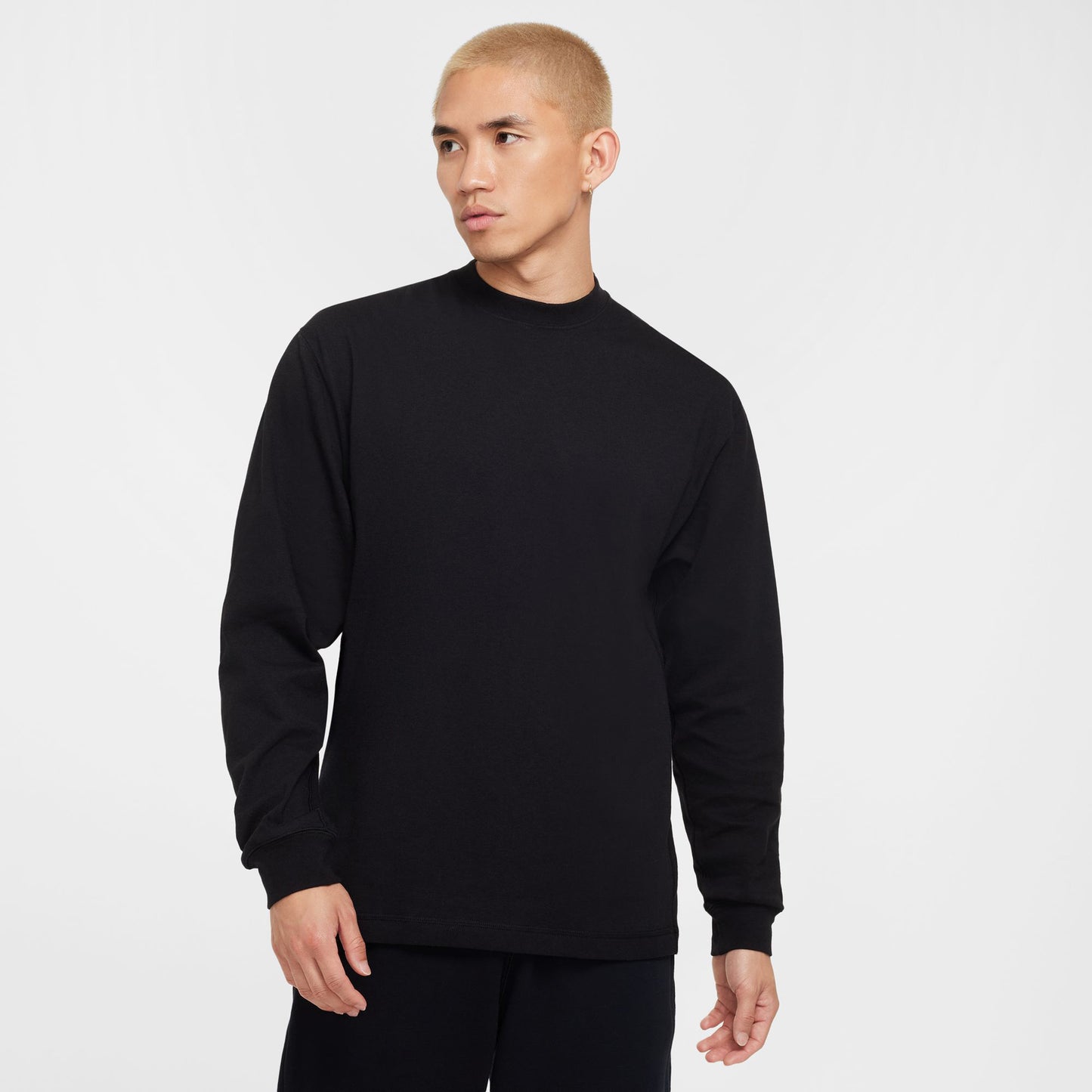 AS U NK WOOL CLASSICS L/S TEE / 010:BLACK