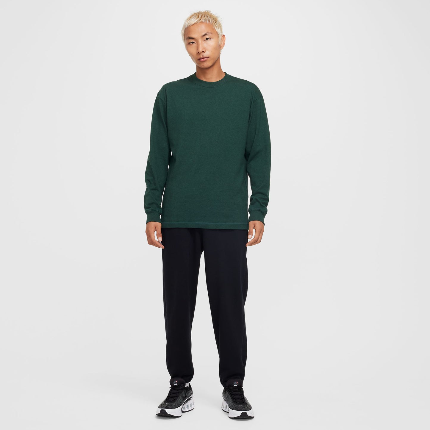 AS U NK WOOL CLASSICS L/S TEE / 397:PRO GREEN