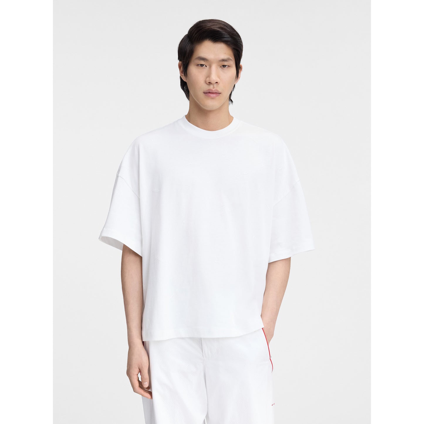 AS U NRG JACQUEMUS SS TEE / 100:WHITE