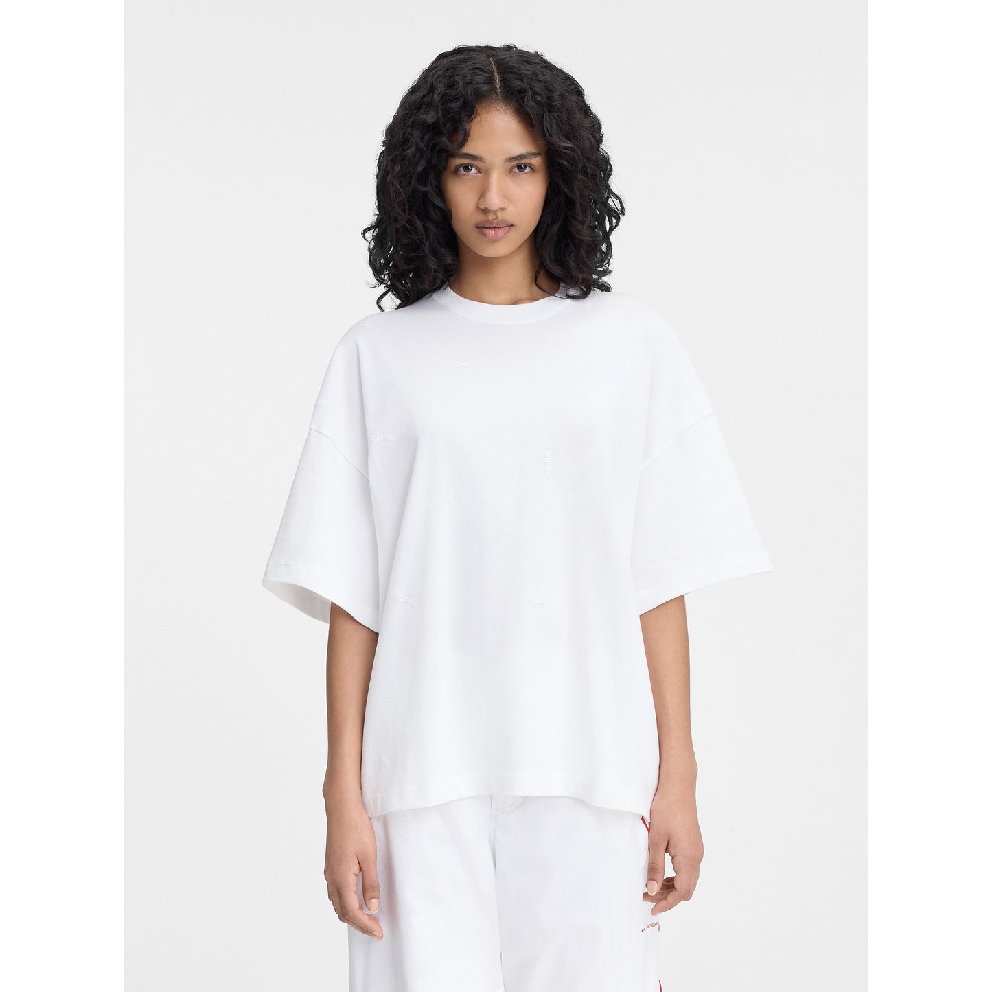 AS U NRG JACQUEMUS SS TEE / 100:WHITE