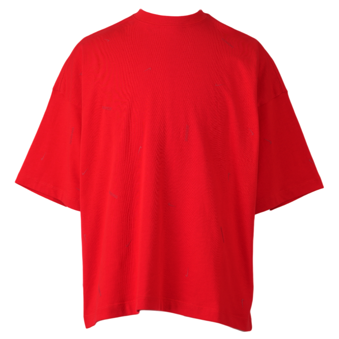 AS U NRG JACQUEMUS SS TEE / 611:UNIVERSITY RED