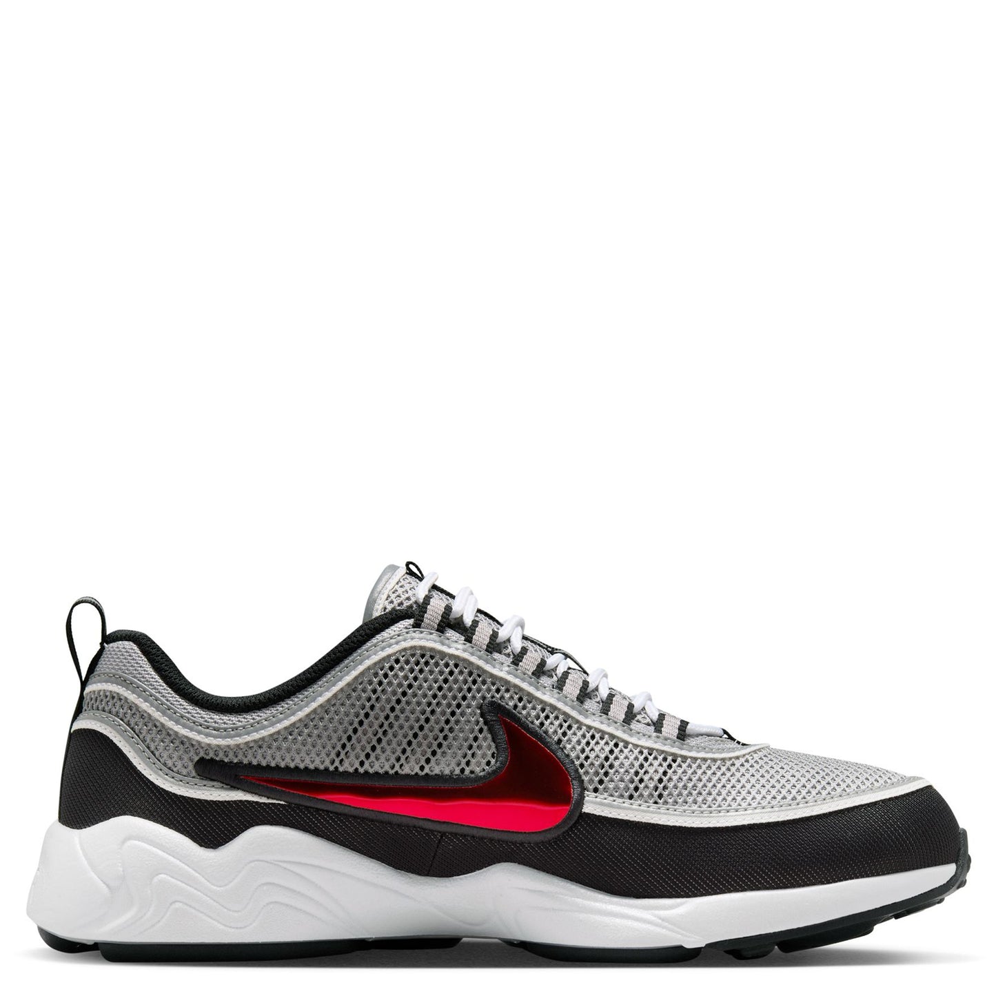 AIR ZOOM SPIRIDON SP / 001:METALLIC SILVER/SPORT RED