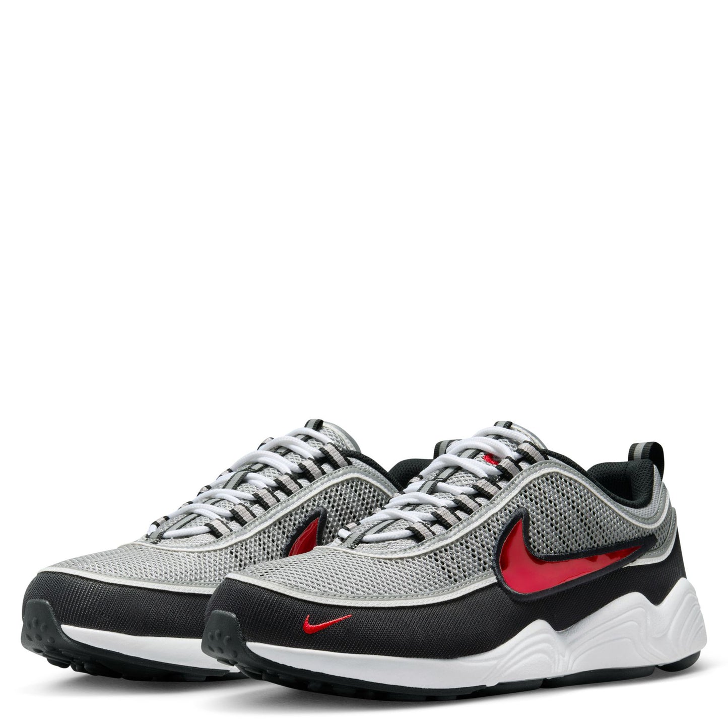 AIR ZOOM SPIRIDON SP / 001:METALLIC SILVER/SPORT RED