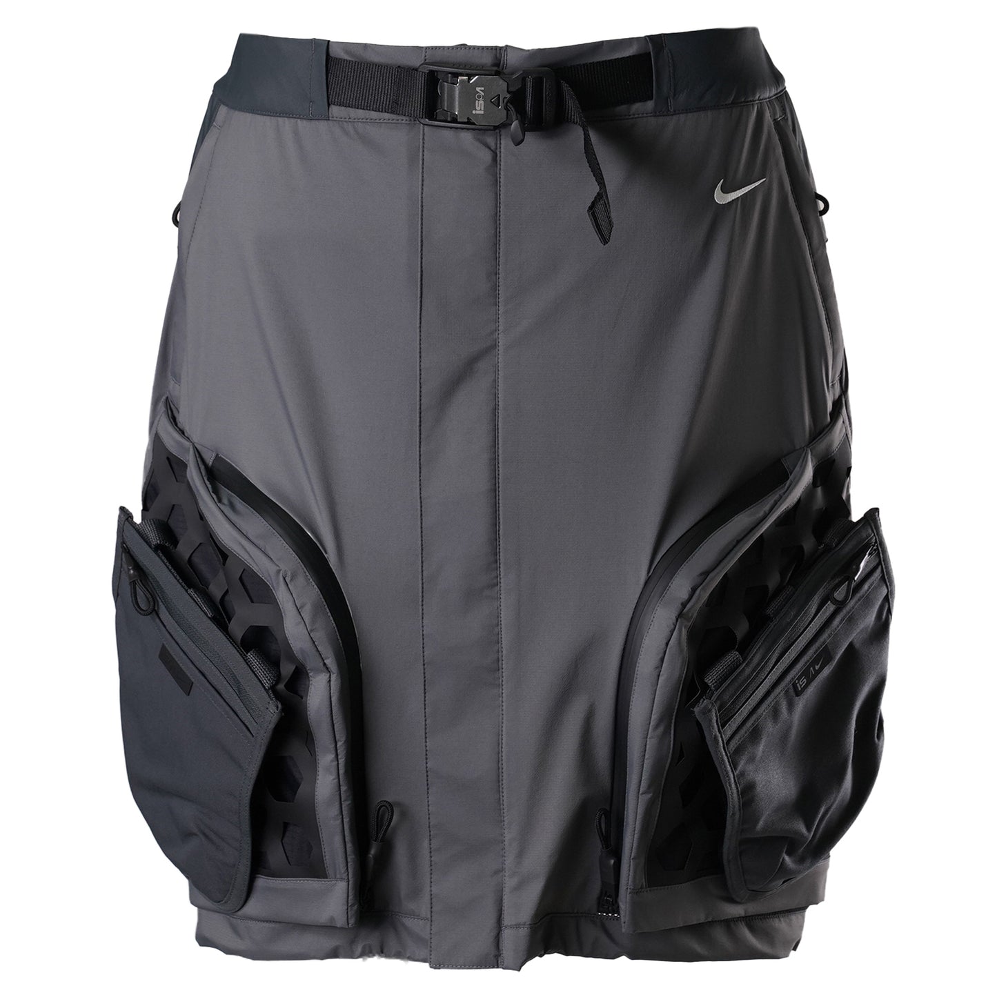 AS W NRG ISPA MLLE SKIRT / 060:ANTHRACITE/DARK GREY/BLACK